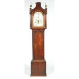 A late 18th early 19th Century oak cased eight day longcase clock by Bancroft of Scarborough The