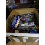 A large box of assorted mixed Lego.