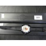 A cased Russian commemorative watch,