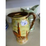 Two Art Deco ceramic jugs,