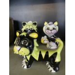 Three Lorna Bailey model cats.