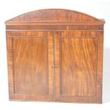 A George III mahogany bookcase