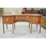 A George III mahogany sideboard