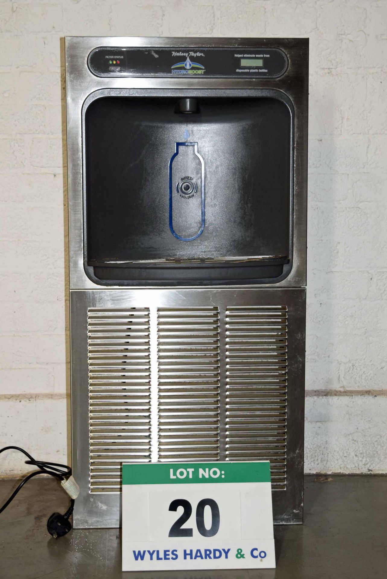 A HALSEM TAYLOR Chilled Water Bottle Filling Station