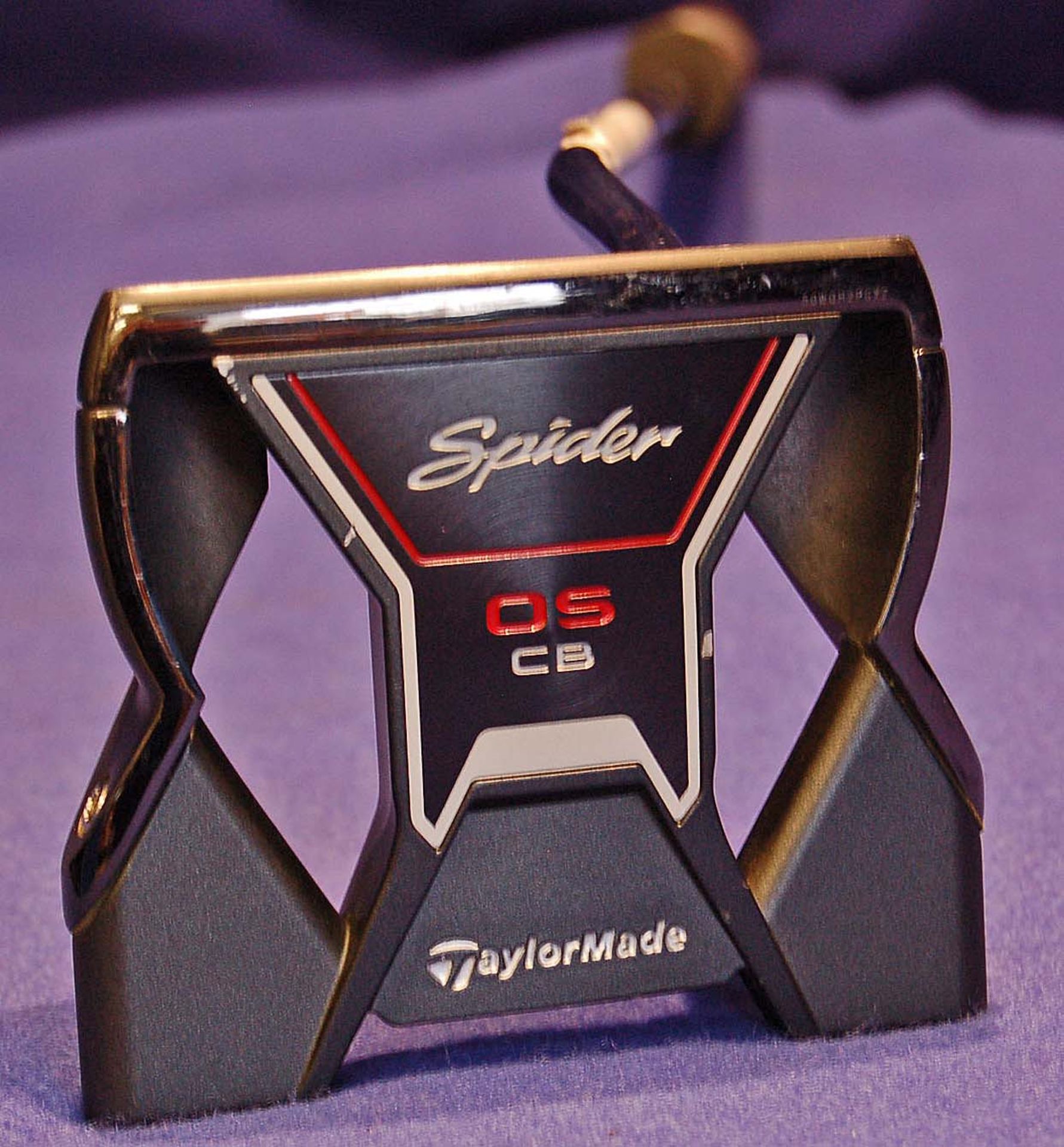 A TAYLORMADE OS SPIDER 2015 Right Handed Putter with Super Stroke 2.0XL Grip on A TAYLORMADE Steel