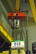 A KINGS 1000Kg SWL Chain Hoist with Pendant Control Chain Block and Tackle with Manual Tracking