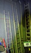 A 11 Rung Aluminium Ladder