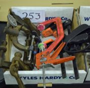 A Quantity of Quick Grip G Clamps & Sash Clamps (As Photographed)