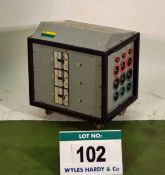 A Portable In Line Switching Cabinet 3ph - 1ph x 3 Outlets