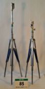 Two AMERICAN GRIP Double Extending Stands (5ft x 10ft) with Combo Spigot Head