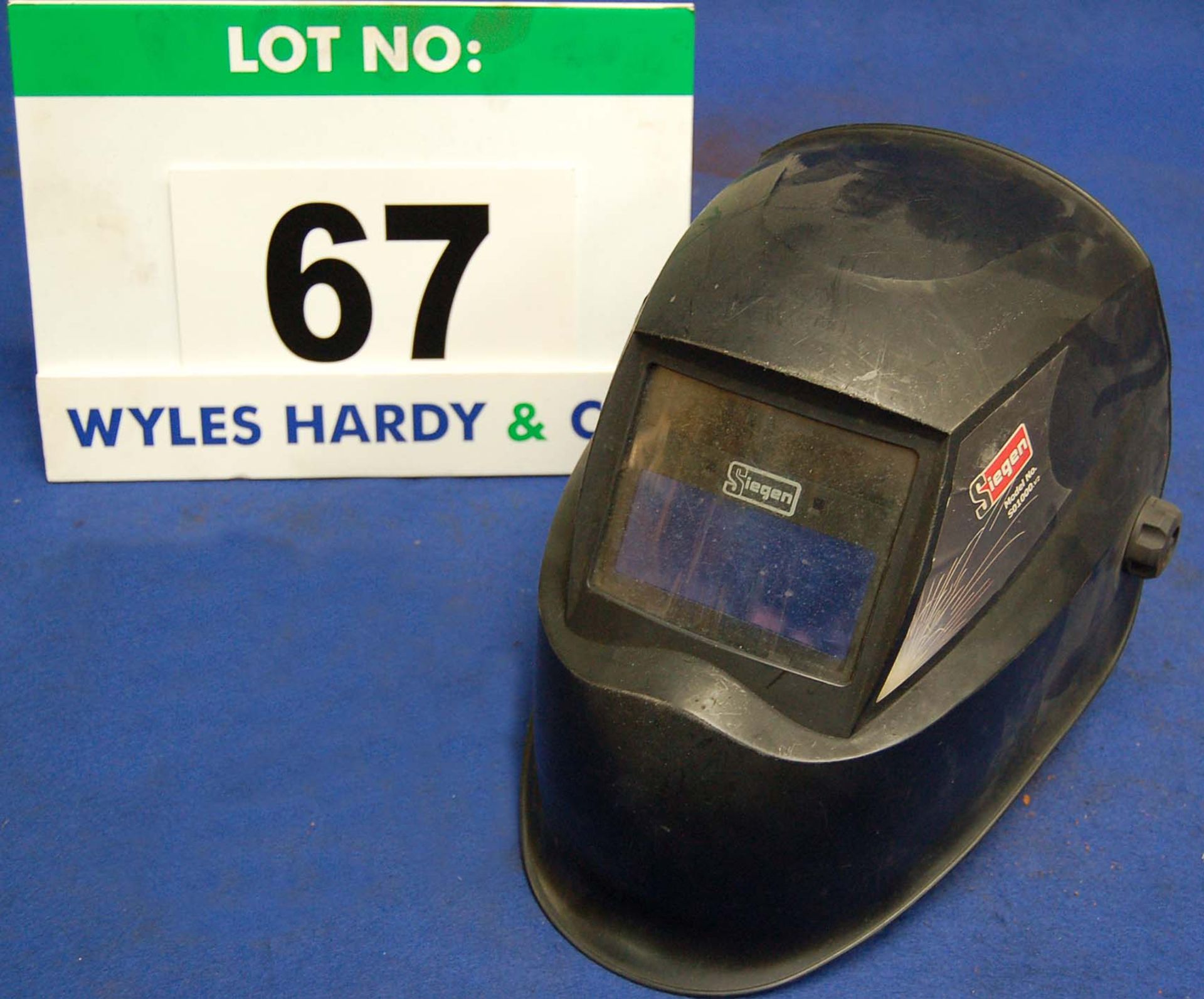 A SIEGAN Reactive Glass Welders Mask