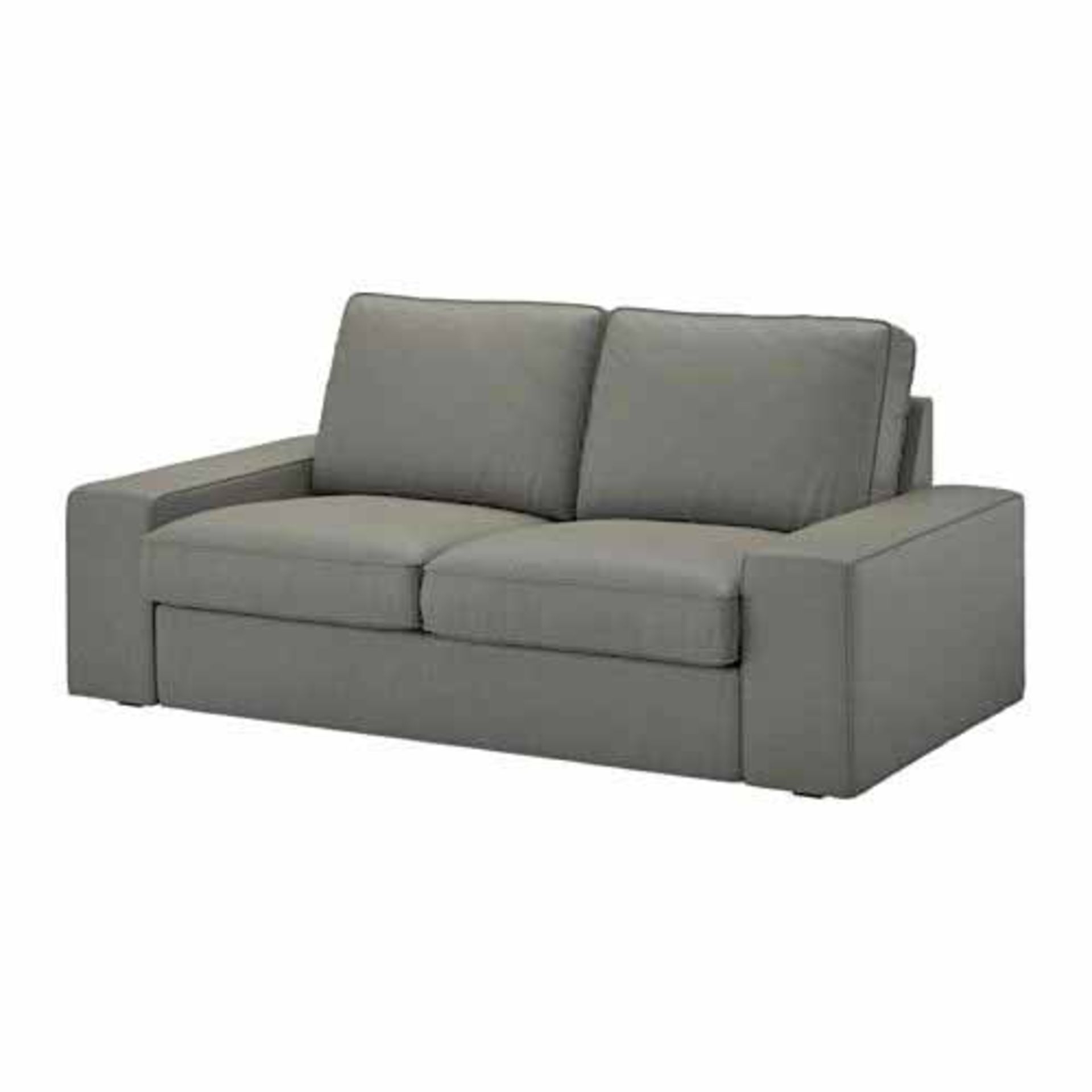 An IKEA Kivik 2-Seat Sofa (Dismantled for Removal) and A NORSBORG 2-Seat Sofa (Dismantled for