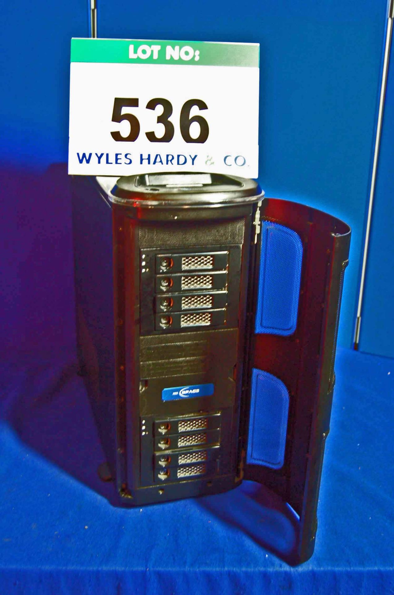 A GB LABS Space Midi Tower Media Personal Computer with 8.0TB Storage in Eight 1.0TB Removable - Image 2 of 2