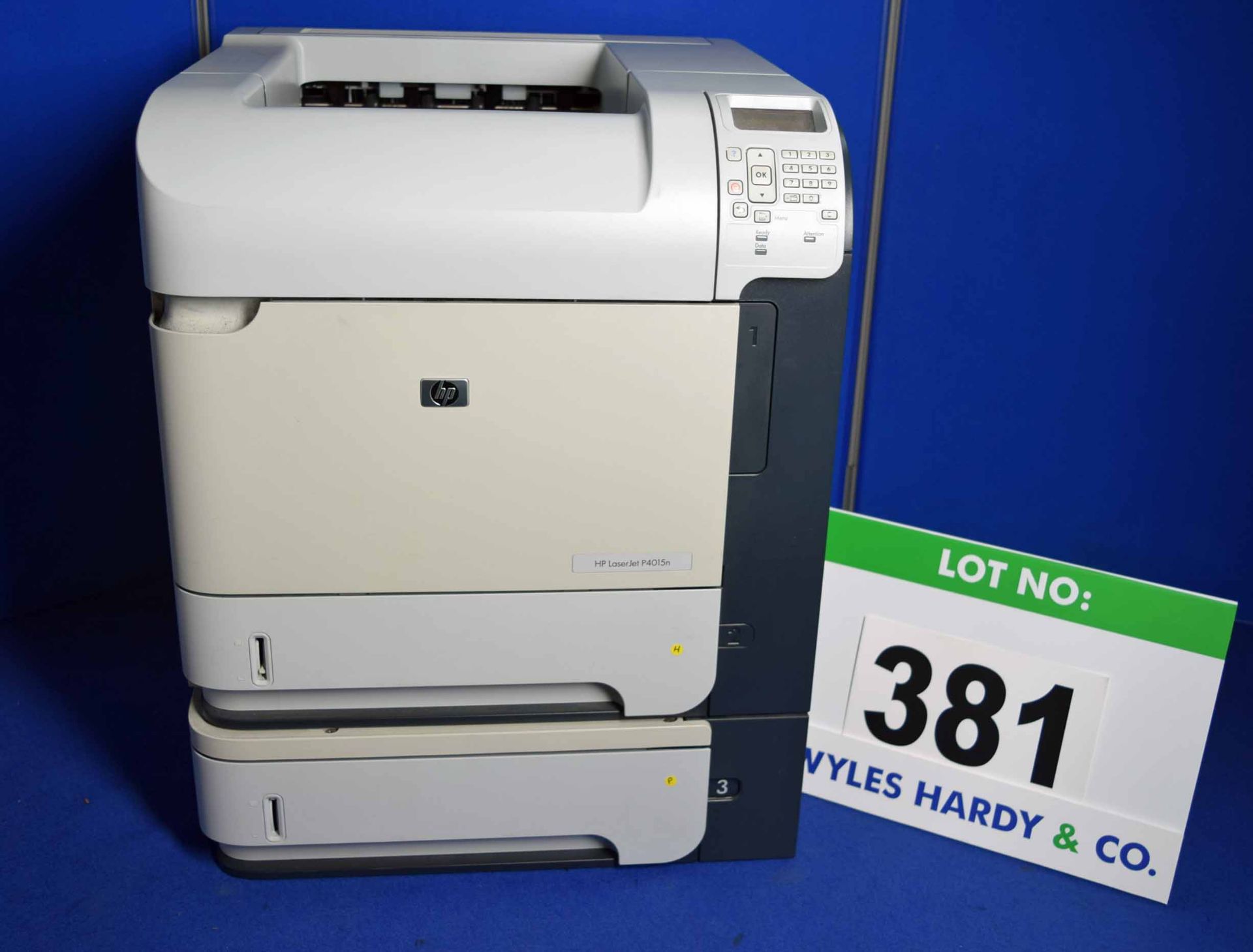 A HEWLETT PACKARD P4015N A4 Monochrome LaserJet Printer