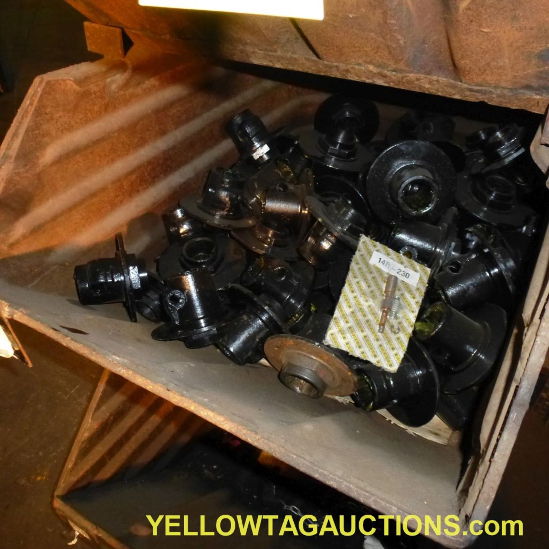 Lot of (62) Assorted Items|Approx. (60) Torque Limiter Housings; (3) Storage Bins, 36" x 24" x 20"| - Image 3 of 4