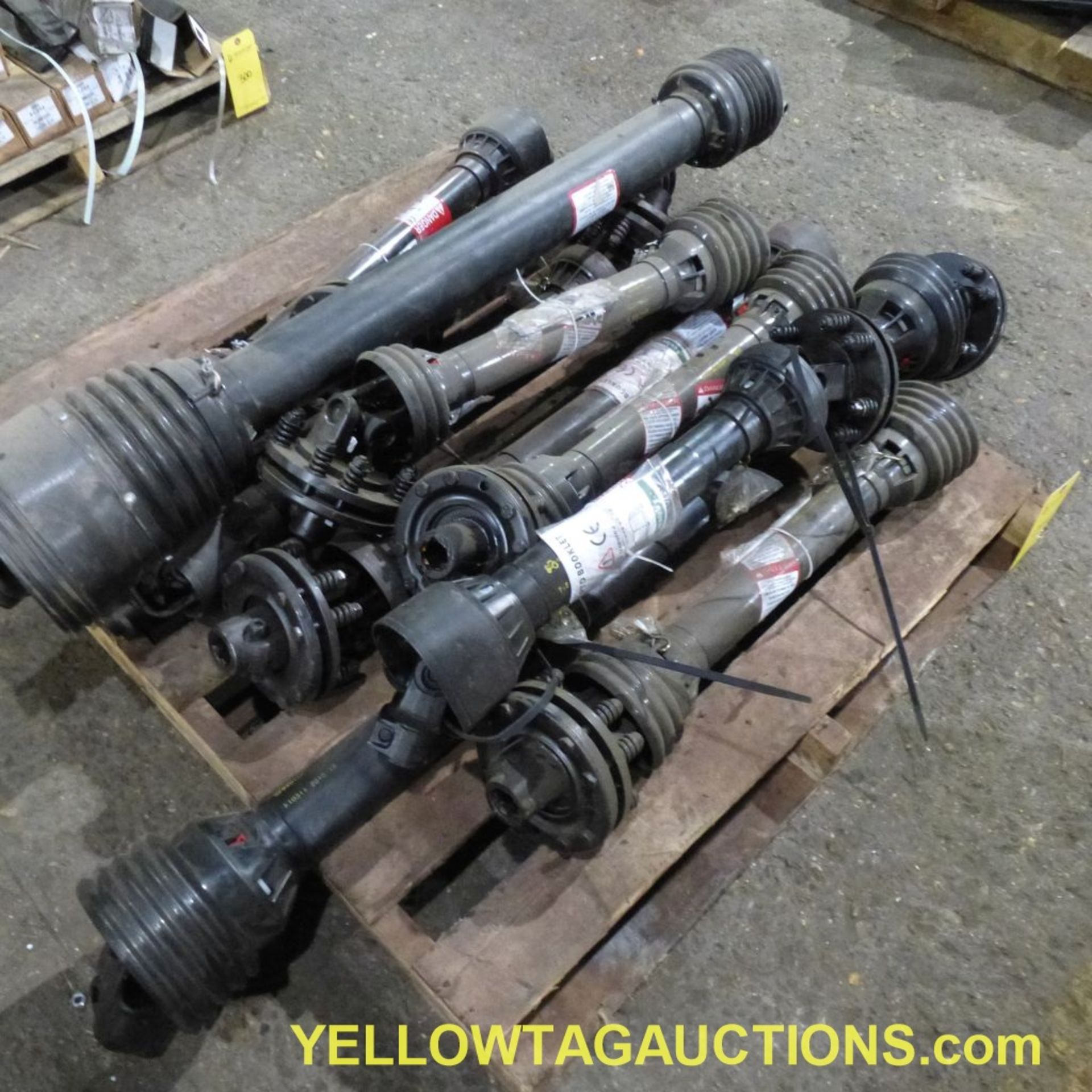 Lot of (10) Assorted PTO Shafts|Tag: 294