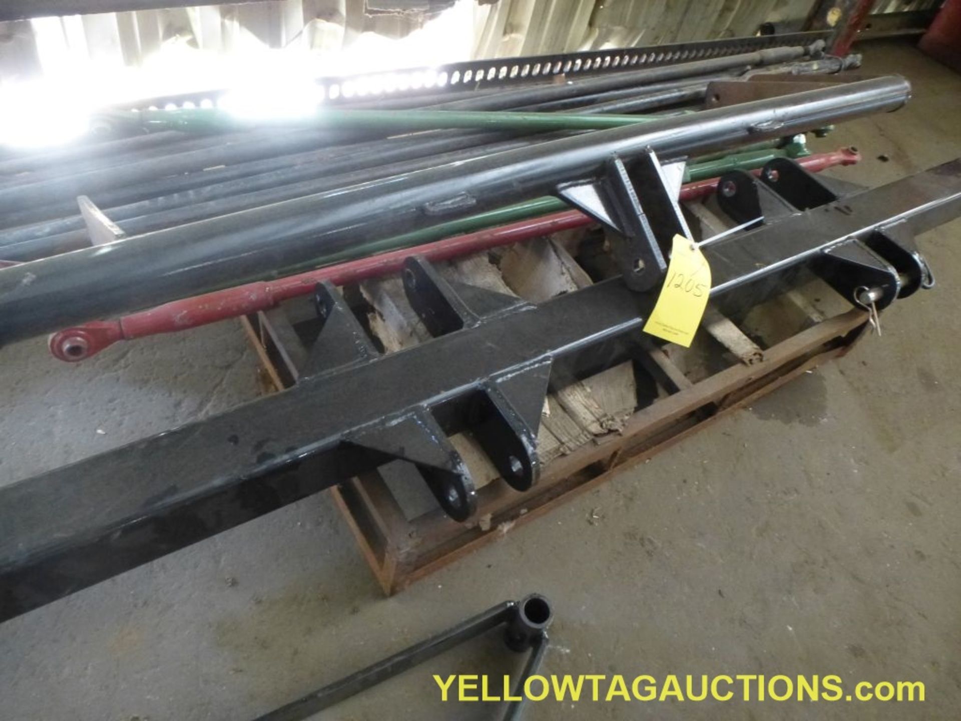 Lot of Assorted Components|Lifting Brackets, Adjusters, Chain Guard|Tag: 1205 - Image 2 of 5