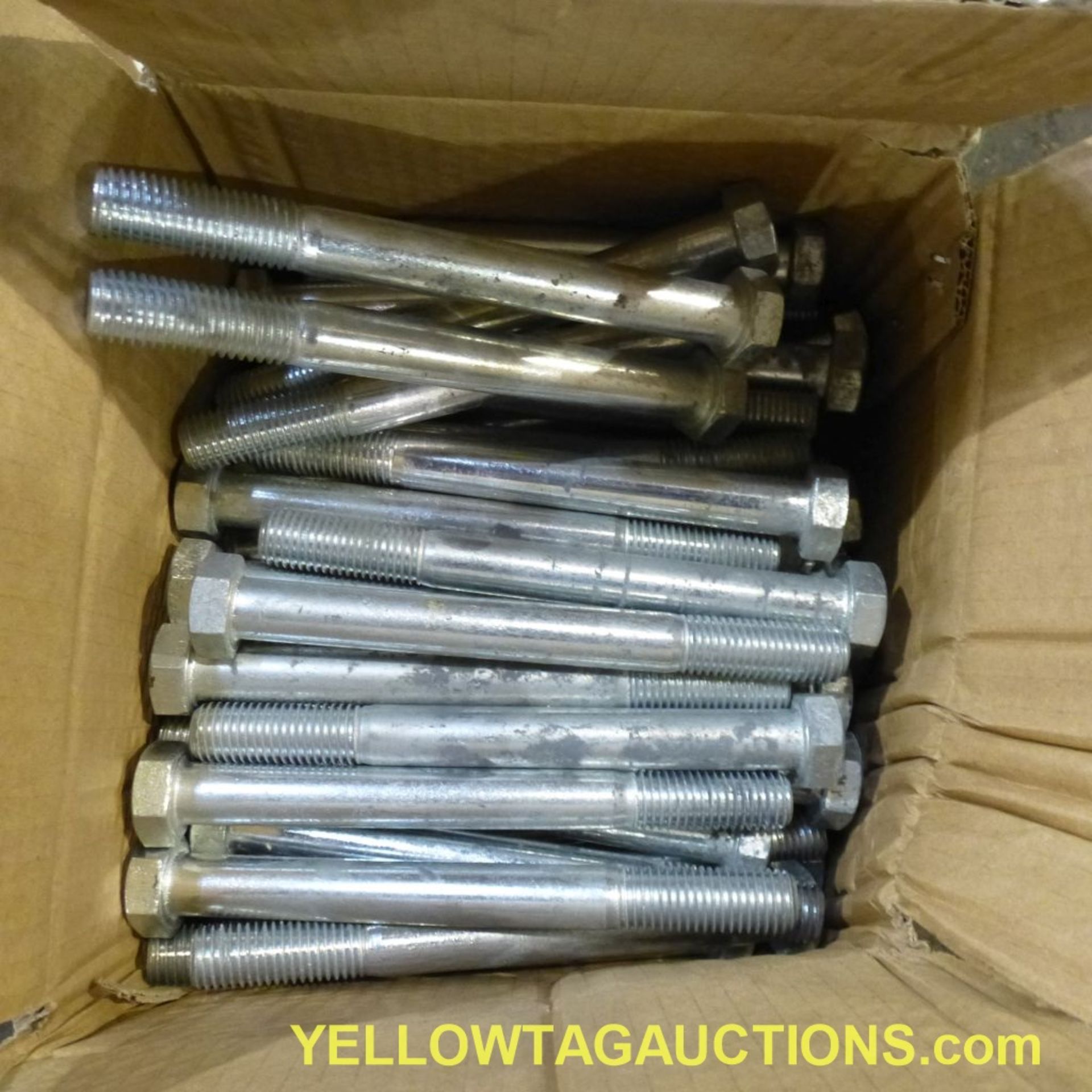 Lot of Approx. (400) 3/4" - 10 x 7-1/2" Hex Cap Screws|Tag: 393 - Image 2 of 8