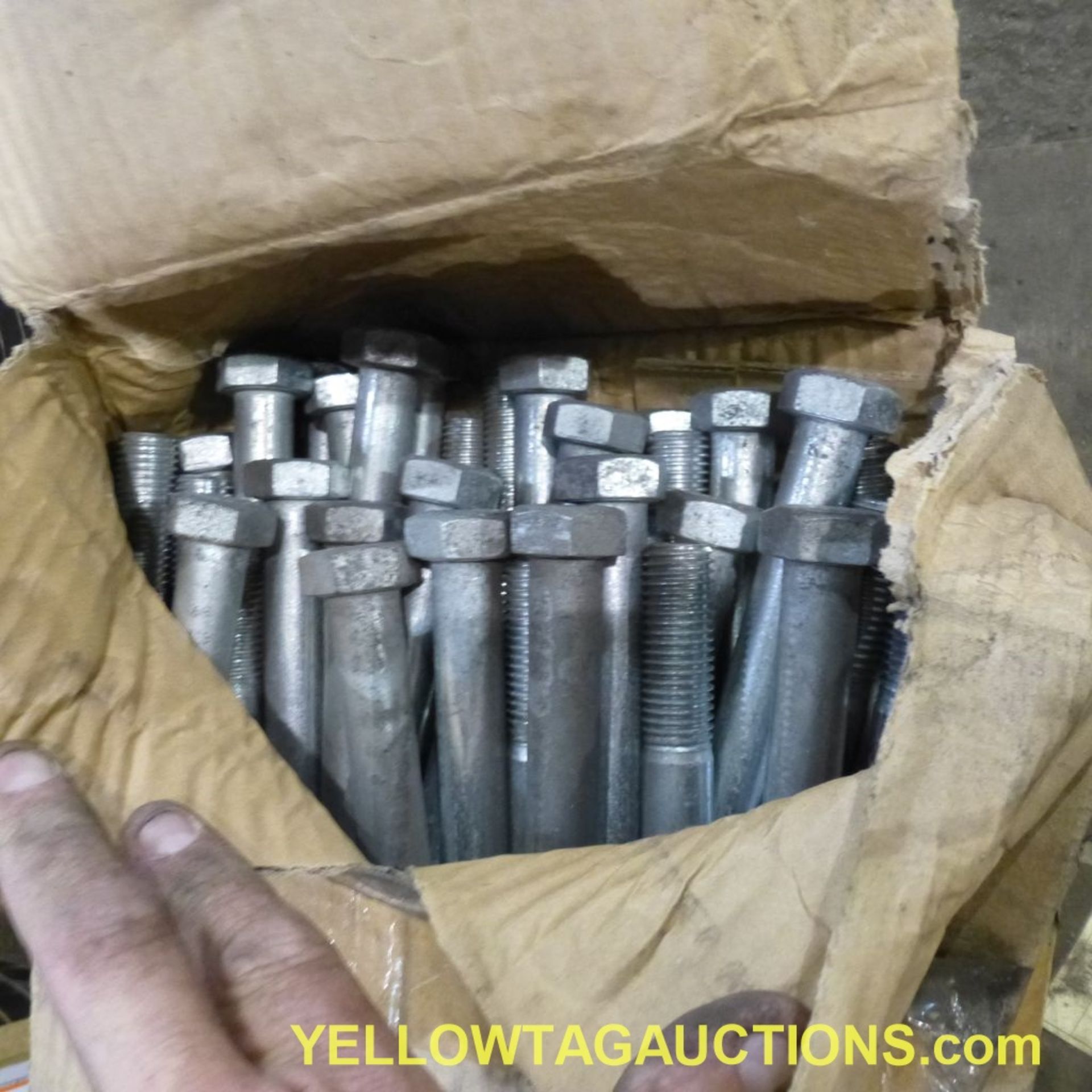 Lot of Assorted Bolts and Screws|Approx. (200) 1-1/2" - 6 x 3" Hex Bolts; Approx. (220) 3/4" - 10 - Bild 10 aus 12