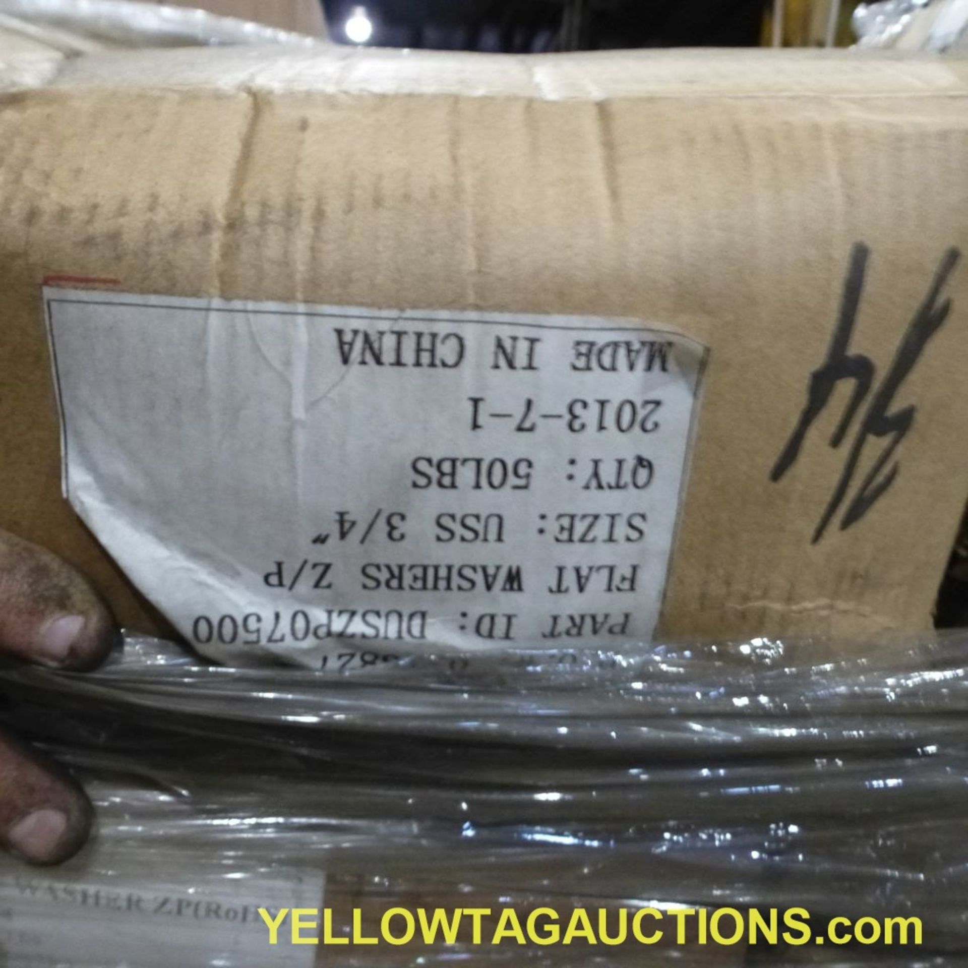 Lot of (1) Pallet of 3/4" Flat Washers|Tag: 372 - Bild 5 aus 8
