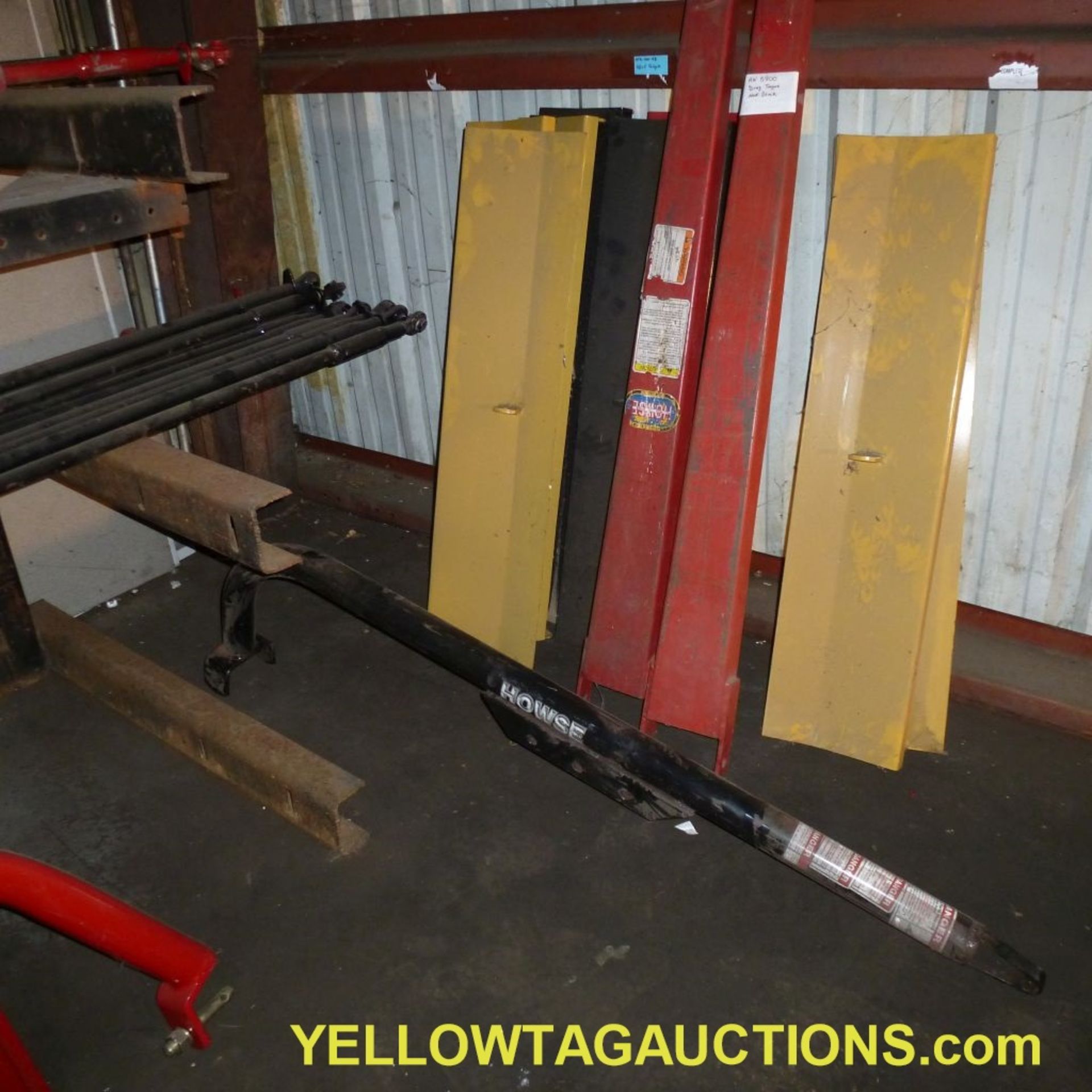 Lot of (28) Assorted Components|(1) Cantilever Rack; (1) Post Hole Digger A-Frame; (1) Boom Pole; ( - Image 5 of 12