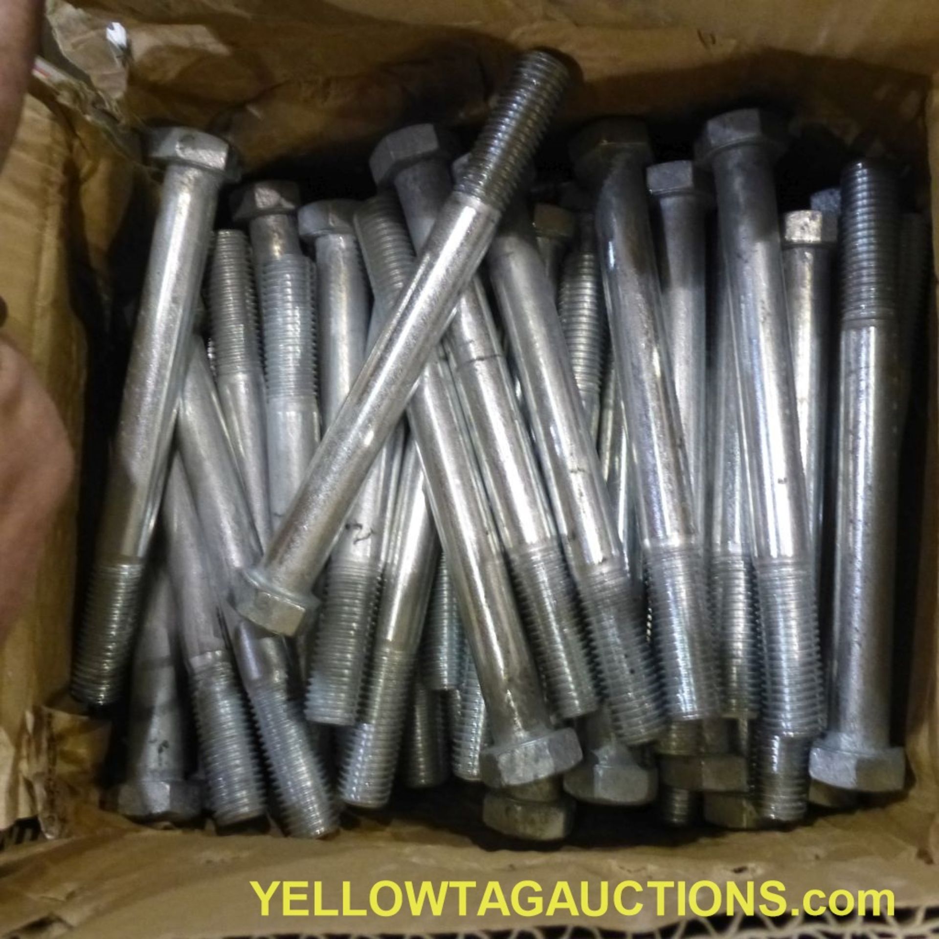 Lot of Assorted Bolts and Screws|Approx. (200) 1-1/2" - 6 x 3" Hex Bolts; Approx. (220) 3/4" - 10 - Bild 9 aus 12