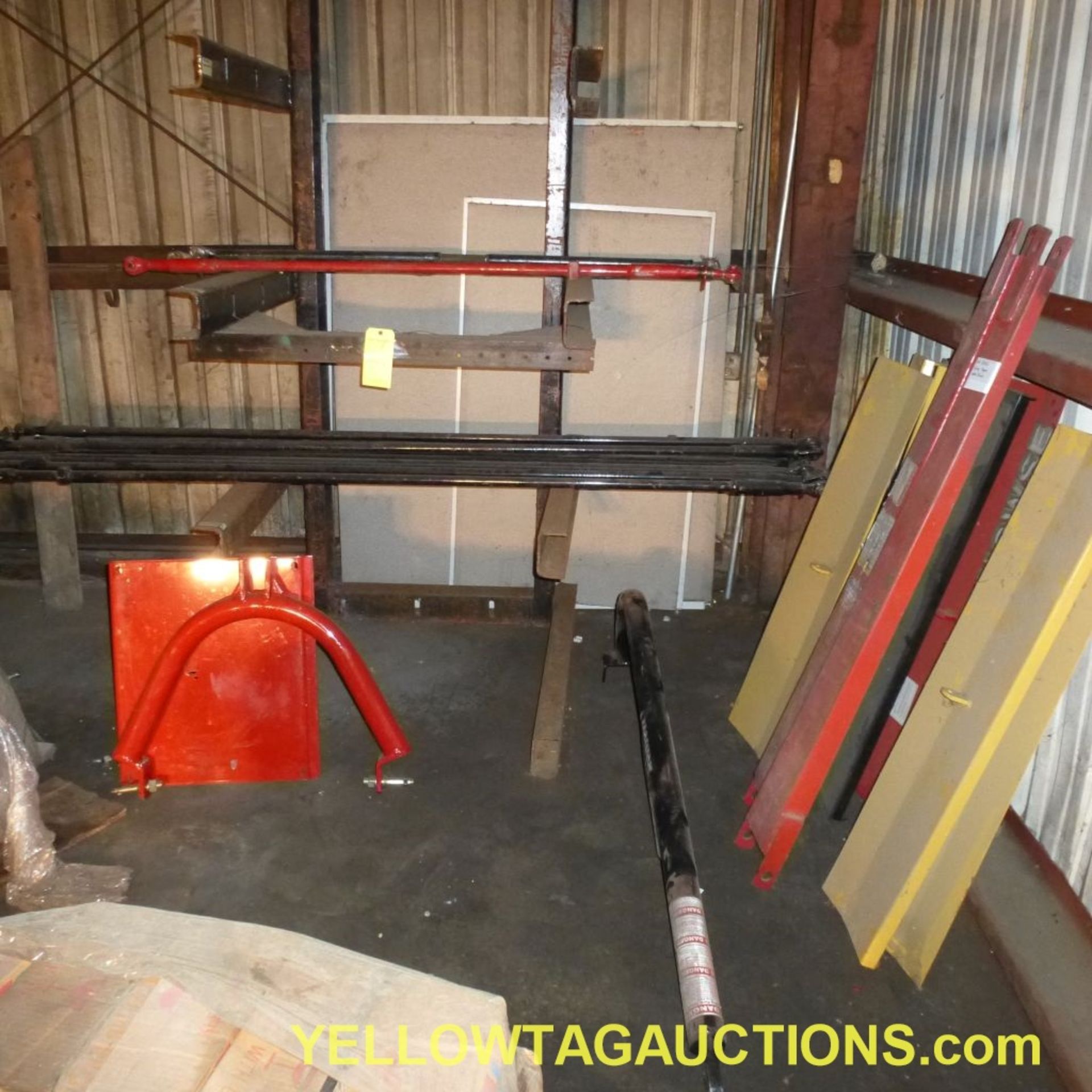 Lot of (28) Assorted Components|(1) Cantilever Rack; (1) Post Hole Digger A-Frame; (1) Boom Pole; ( - Image 4 of 12