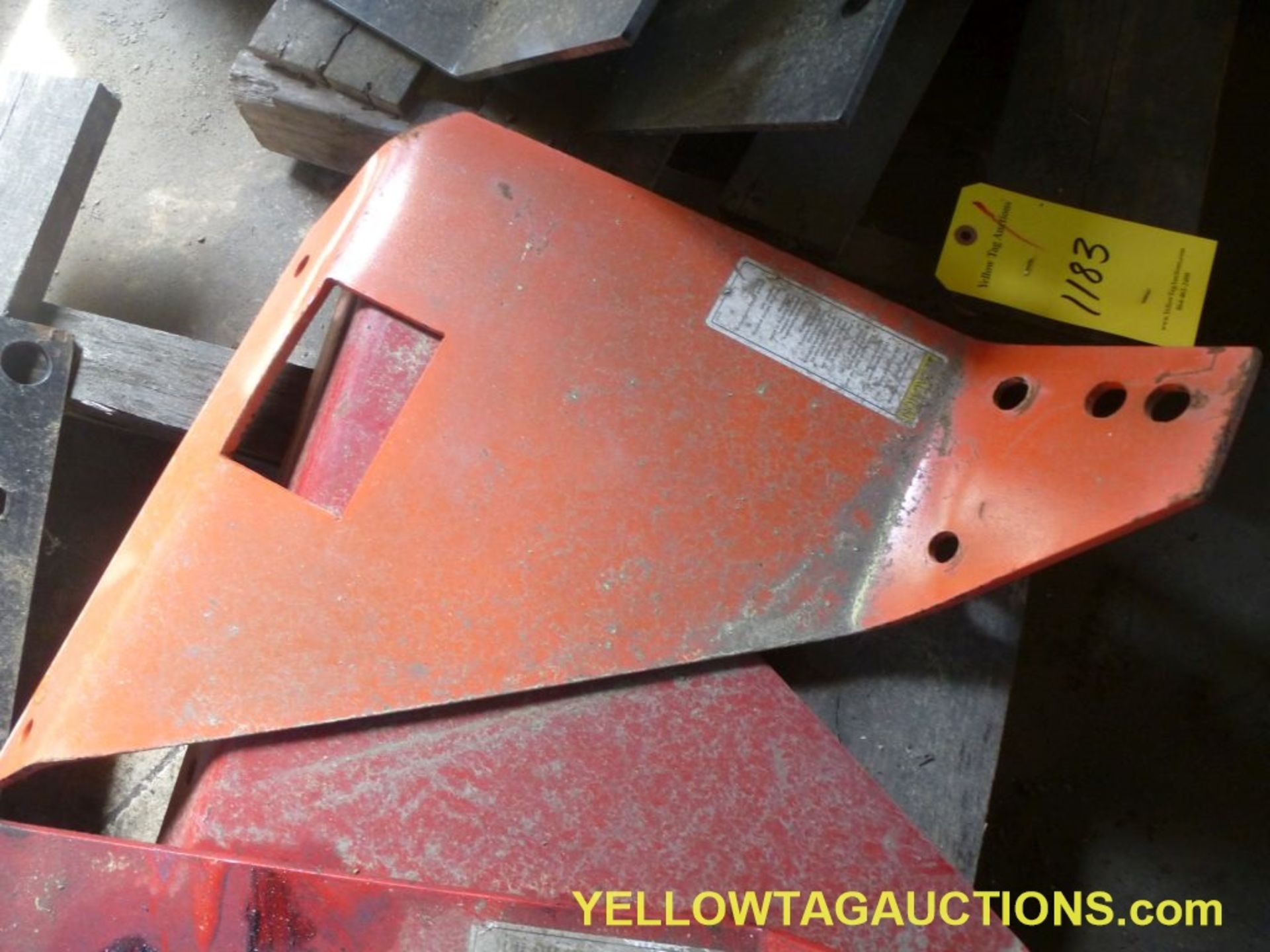 Lot of (11) A-Frames|(5) Box Scrape; (6) Rotary Cutter|***BUYER RESPONSIBLE FOR ALL LOADING AND - Bild 3 aus 5