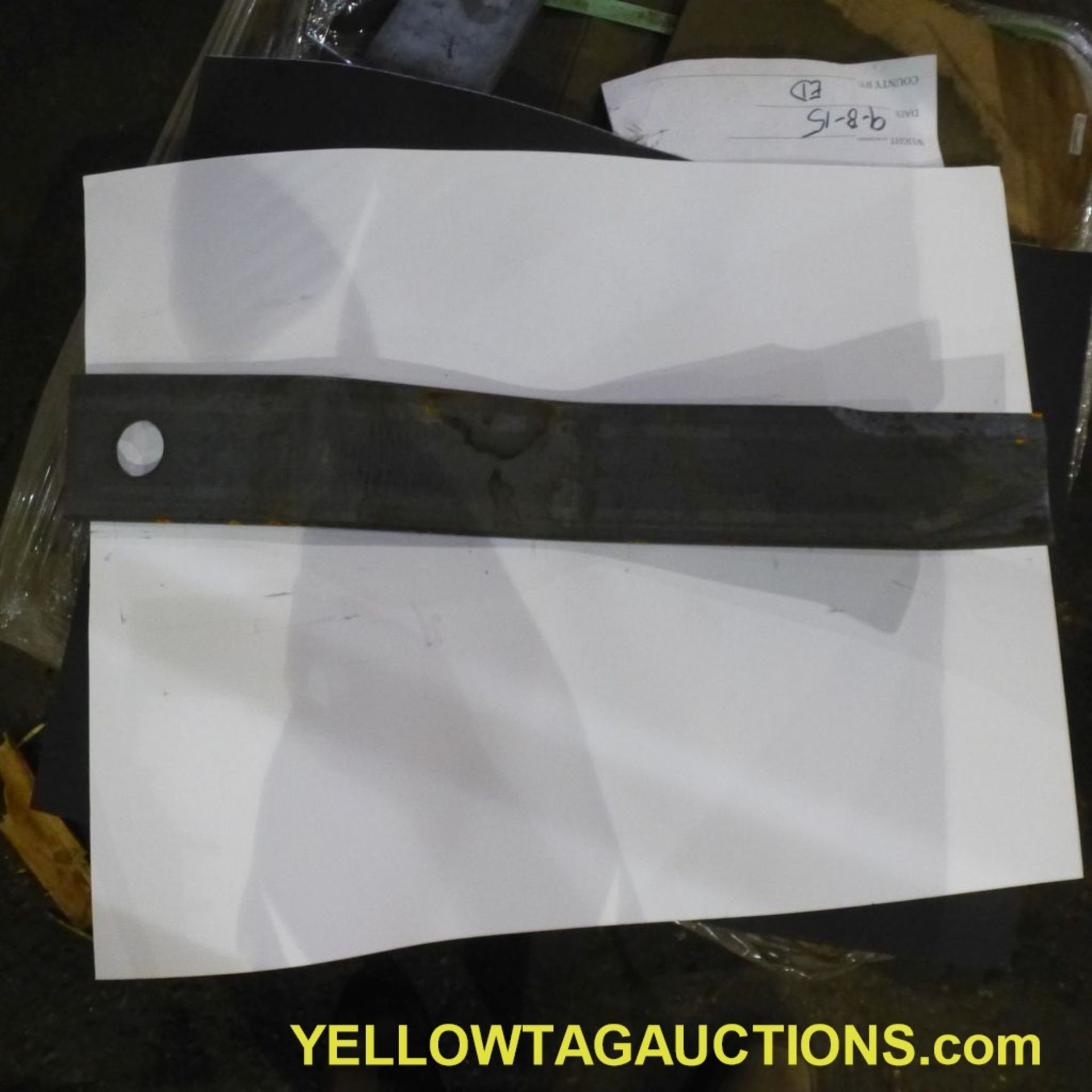 Lot of Approx. (190) Rotary Cutter Blades|27.250" x 4"|Tag: 216 - Image 3 of 8