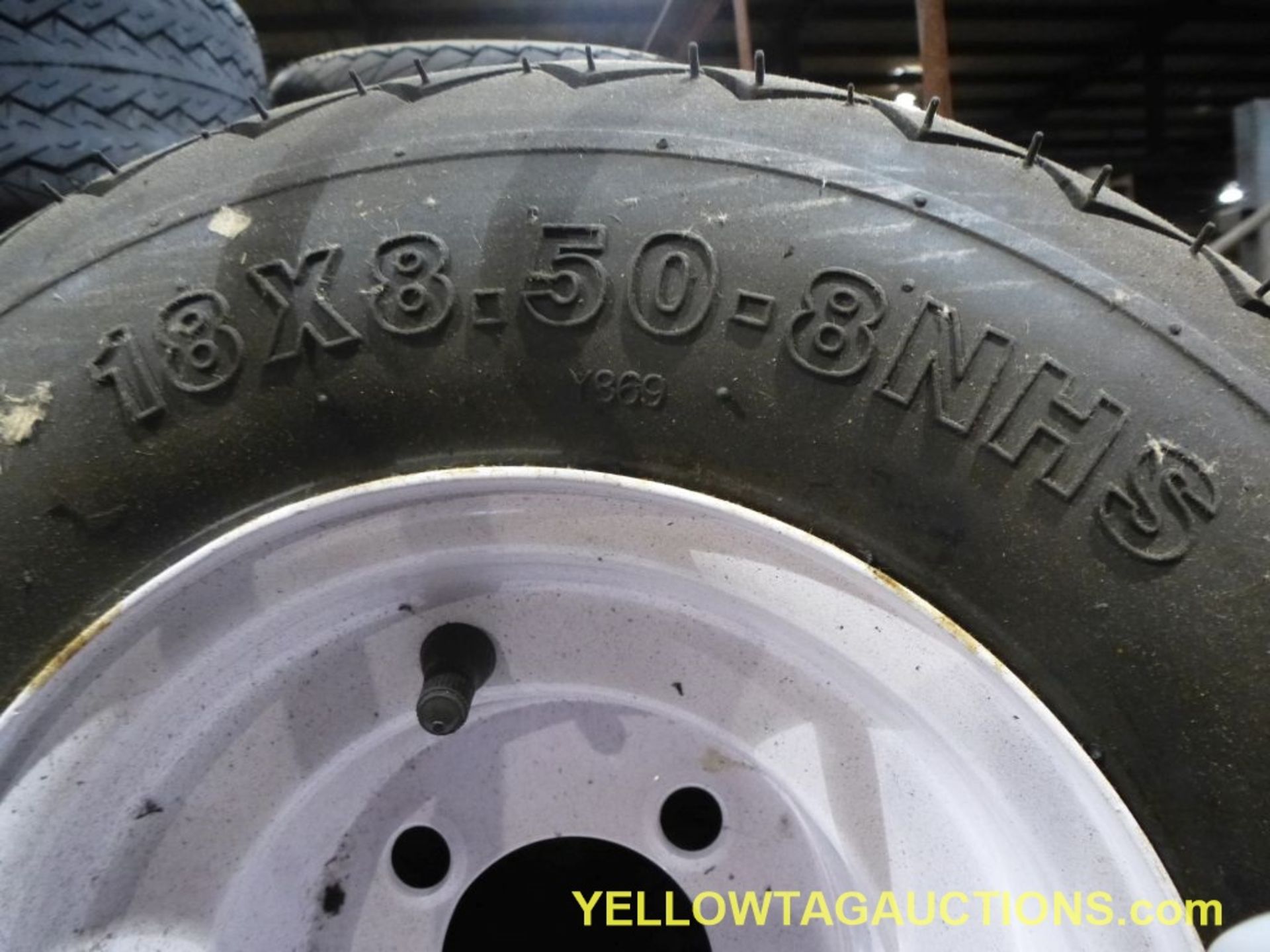 Lot of Approx. (81) FarWay 6-Ply Nylon Tires & Wheels|18 X 8.50 - 8NHS|Tag: 402 - Bild 5 aus 6