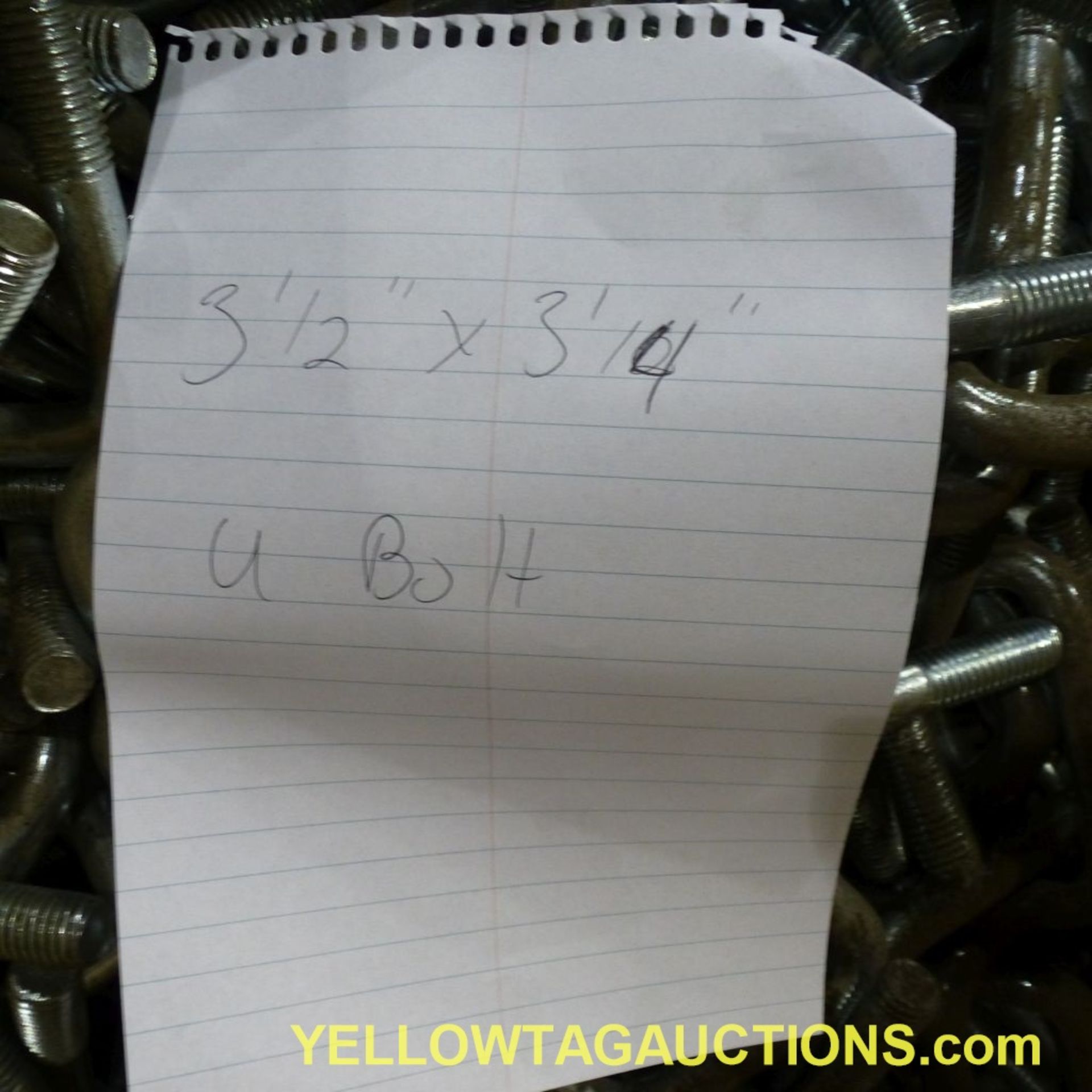 Lot of U-Bolts|5/8" x 3 1/2" x 3 1/4"|Tag: 286 - Bild 7 aus 7