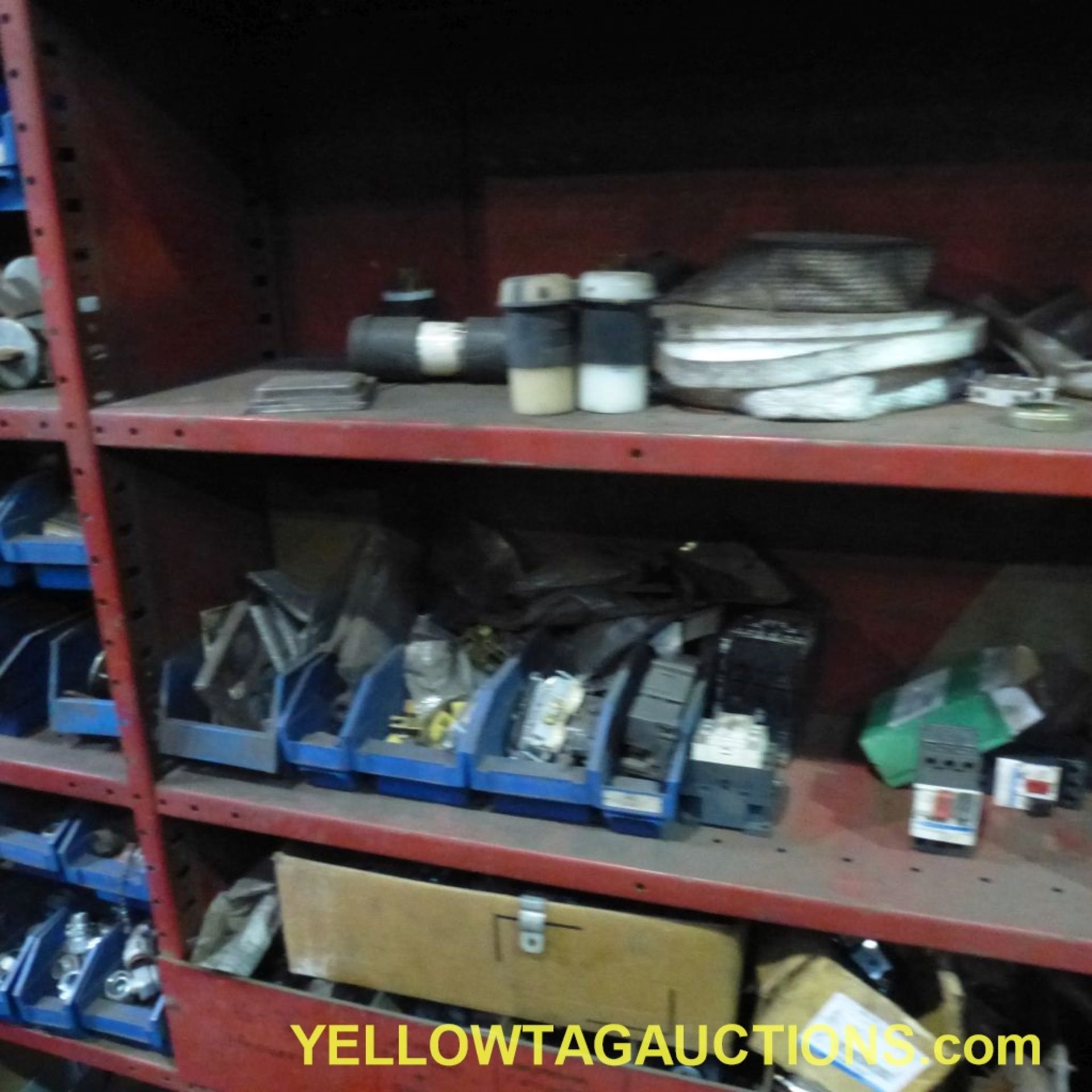 Tool Room with Contents|Includes:; Bolt Bins with Hardware; Shelves with Contents; *Office Not - Image 11 of 32