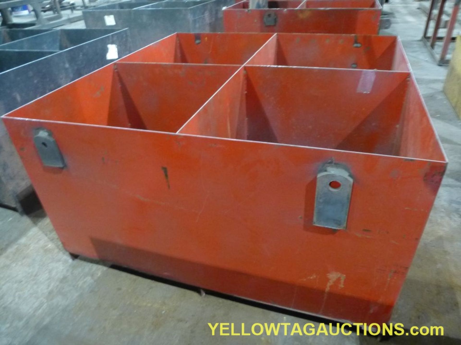 Lot of (1) 4-Section Parts Bin|Tag: 137 - Image 3 of 3