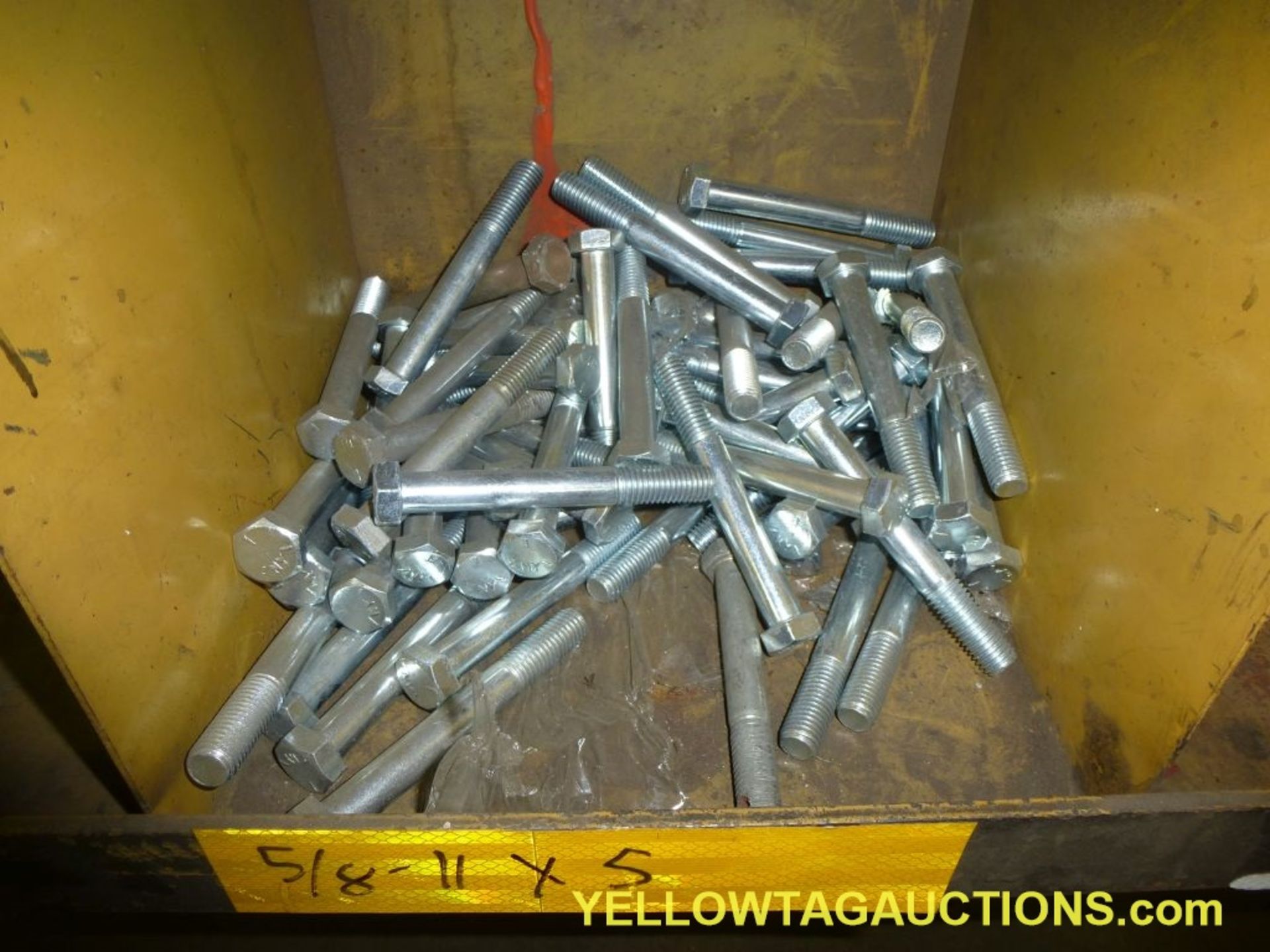 Howse 28-Bin Parts Shelf with Contents|Tag: 116 - Image 30 of 31