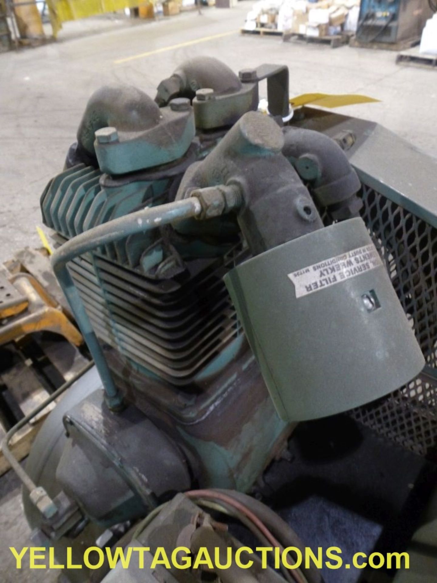 Champion Air Compressor|60 Gallon; 230V; Model No. HR5-6; 3PH, 230/460V|Tag: 157 - Image 3 of 8