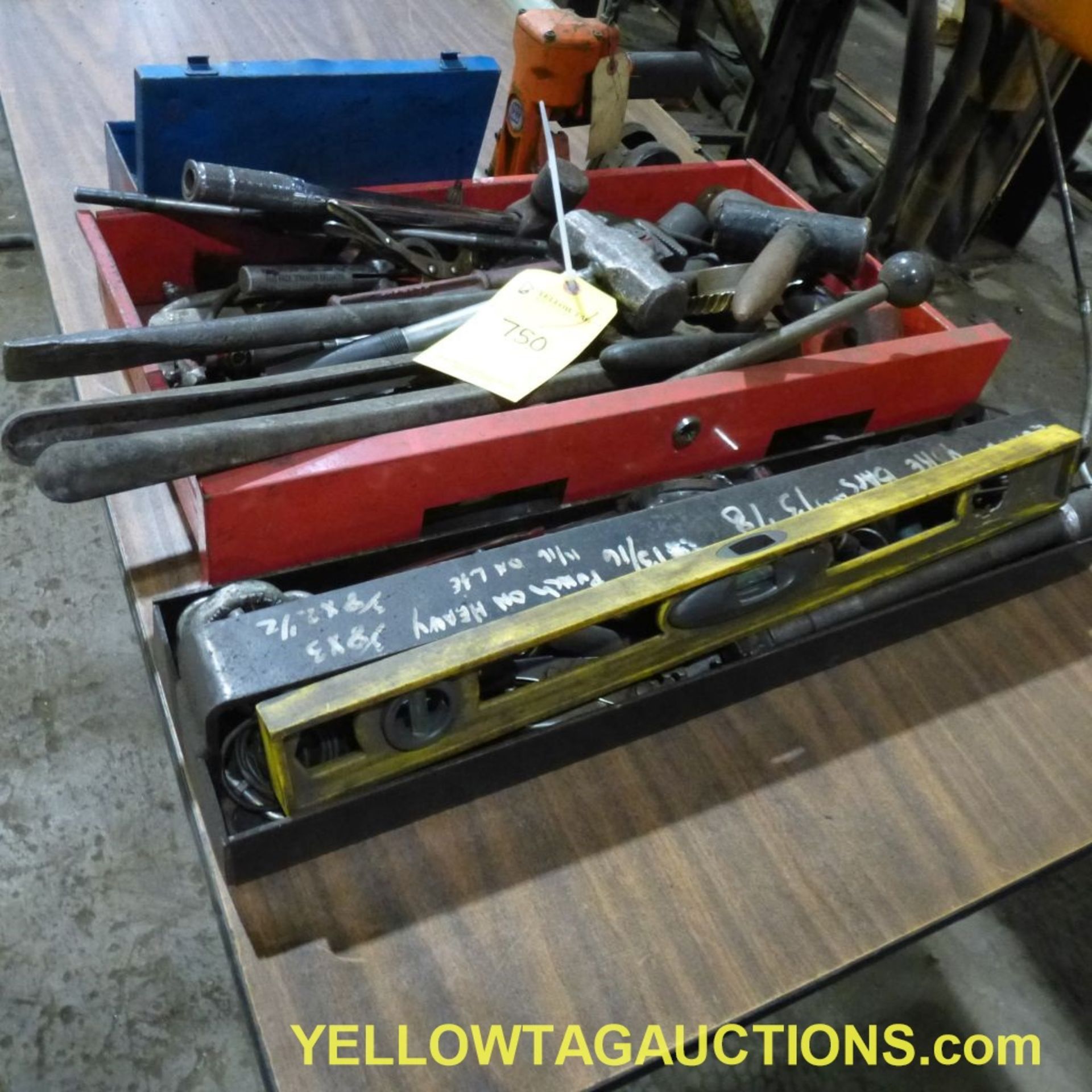 Lot of Assorted Tools|Includes: Hammers, Sockets, Visegrips, Box Stapler, Wrenches|Tag: 750 - Image 6 of 6