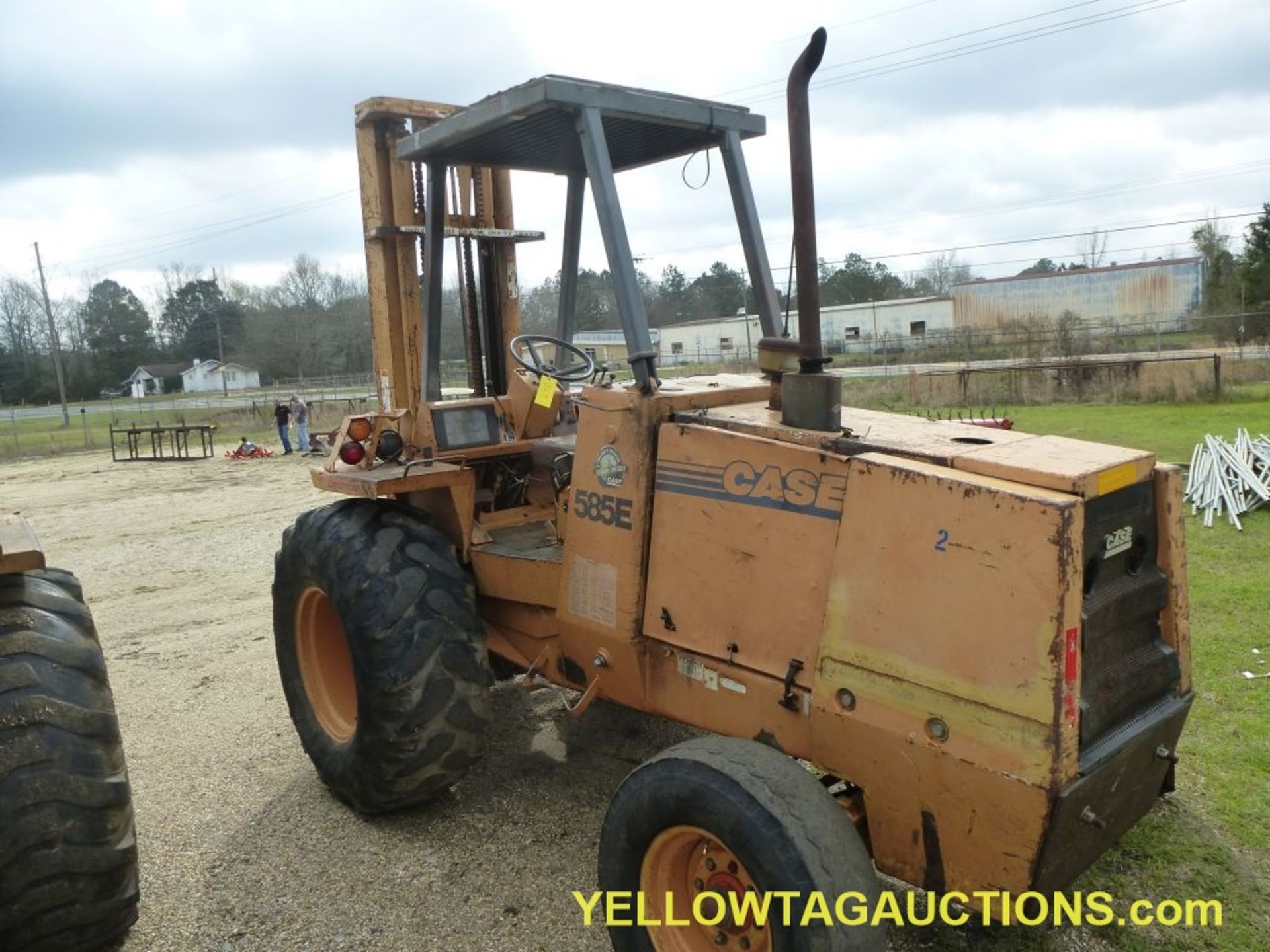 Case Diesel Forklift|Model No. 586E; Prod. ID No. JJ0069350; Truck Weight: 14,000 lbs; Capacity: 6, - Image 4 of 9