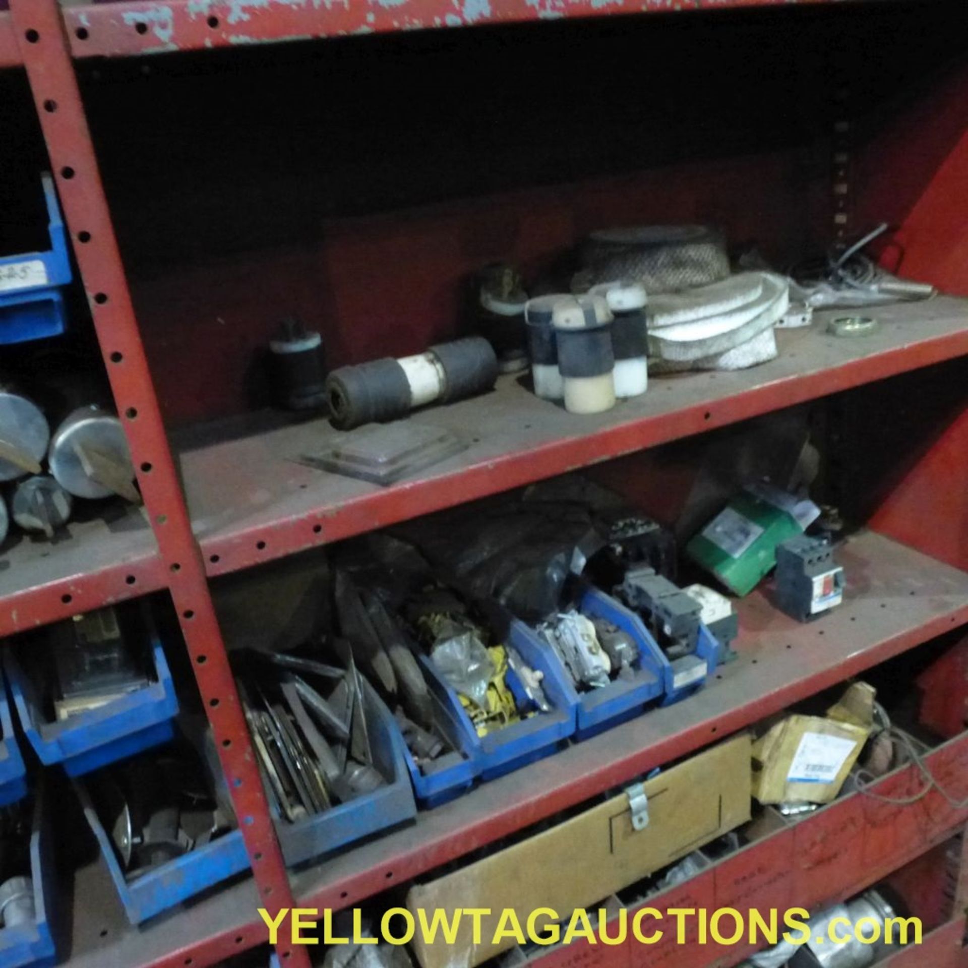 Tool Room with Contents|Includes:; Bolt Bins with Hardware; Shelves with Contents; *Office Not - Image 24 of 32