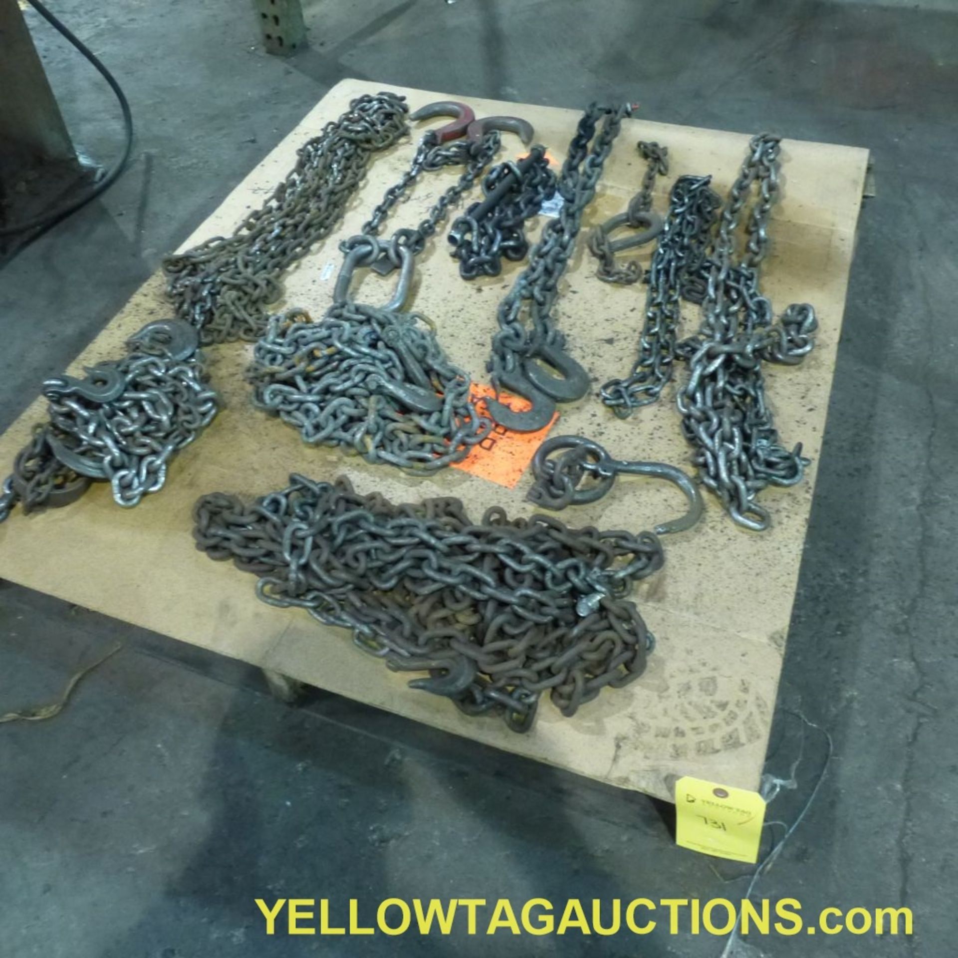 Lot of Assorted Chain with Hooks|Tag: 731