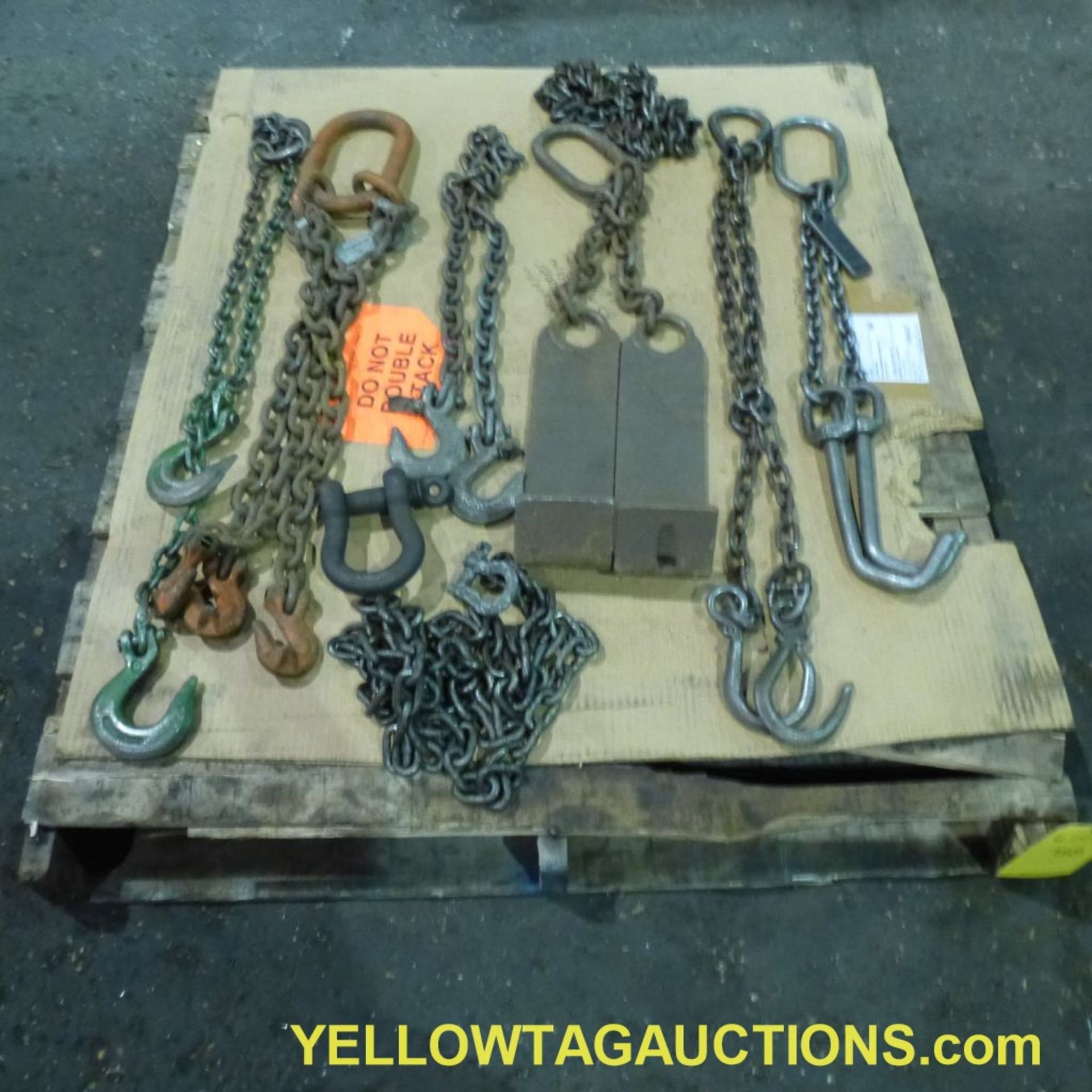 Lot of Assorted Chains and Clevis|Tag: 755