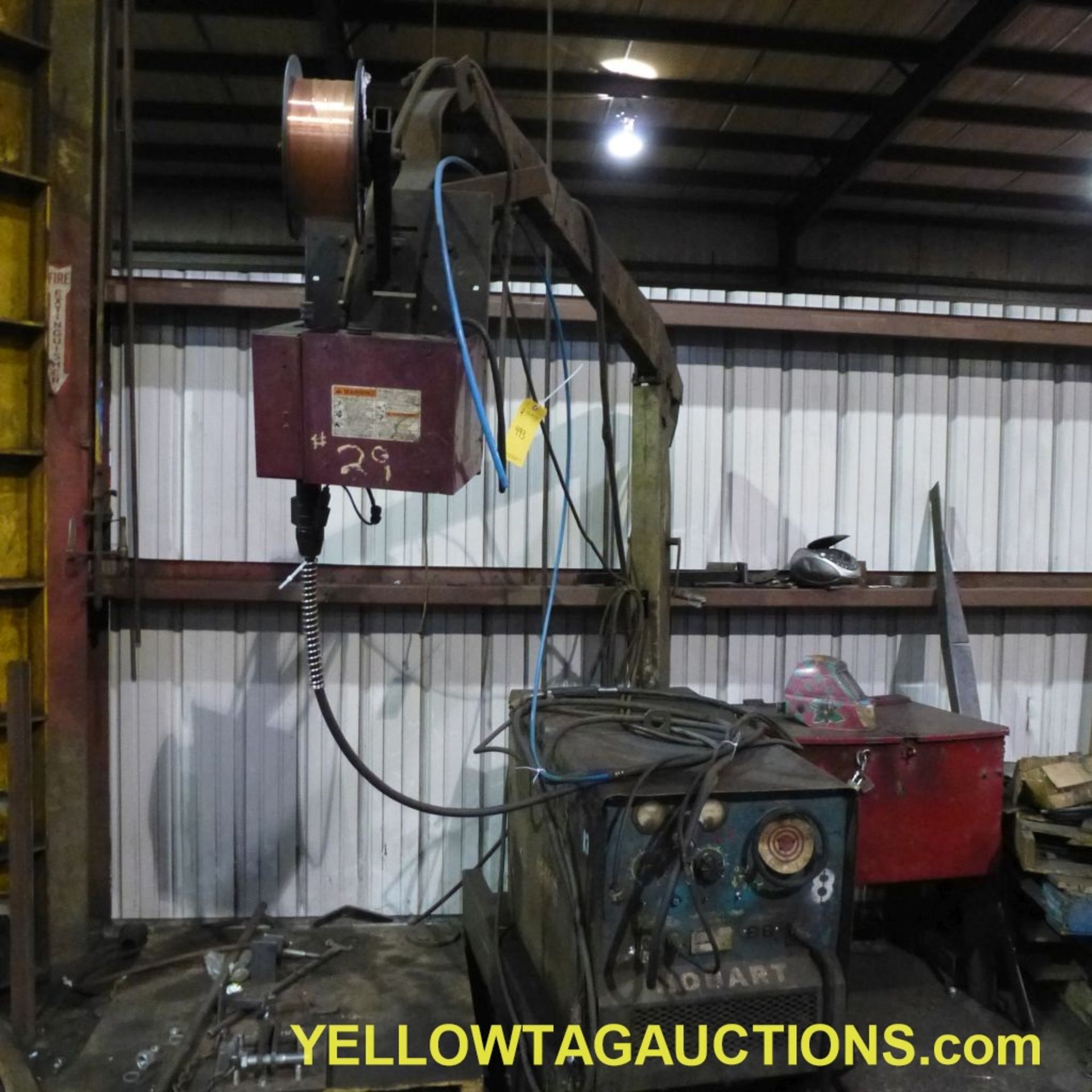 Hobart Arc Welder with Wire Feeder|Model No. RC-300; Serial No. 12RT-998; 66/33A; 230/460V|BUYER - Bild 2 aus 7