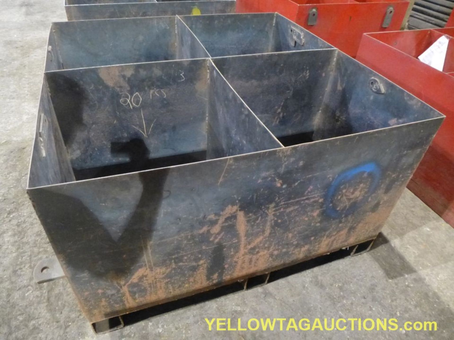 Lot of (1) 4-Section Parts Bin|Tag: 146 - Image 3 of 3