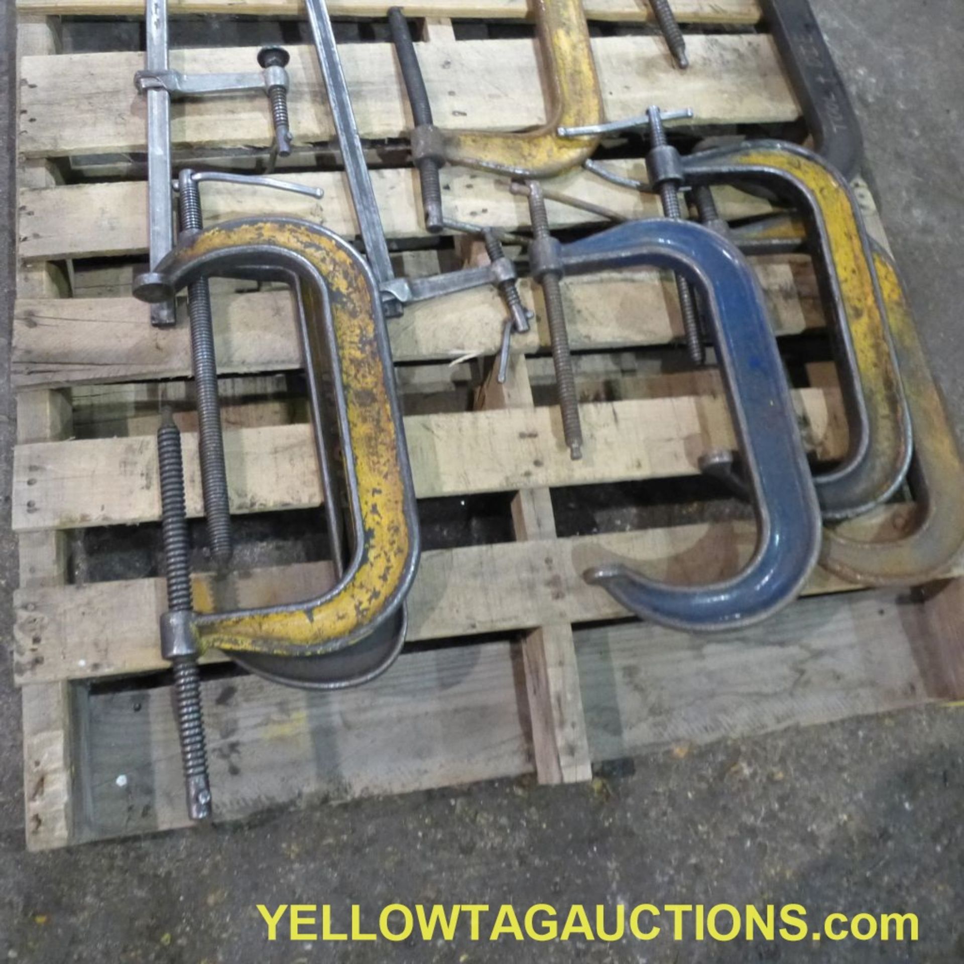 Lot of (9) Assorted C-Clamps|Tag: 757 - Image 3 of 4