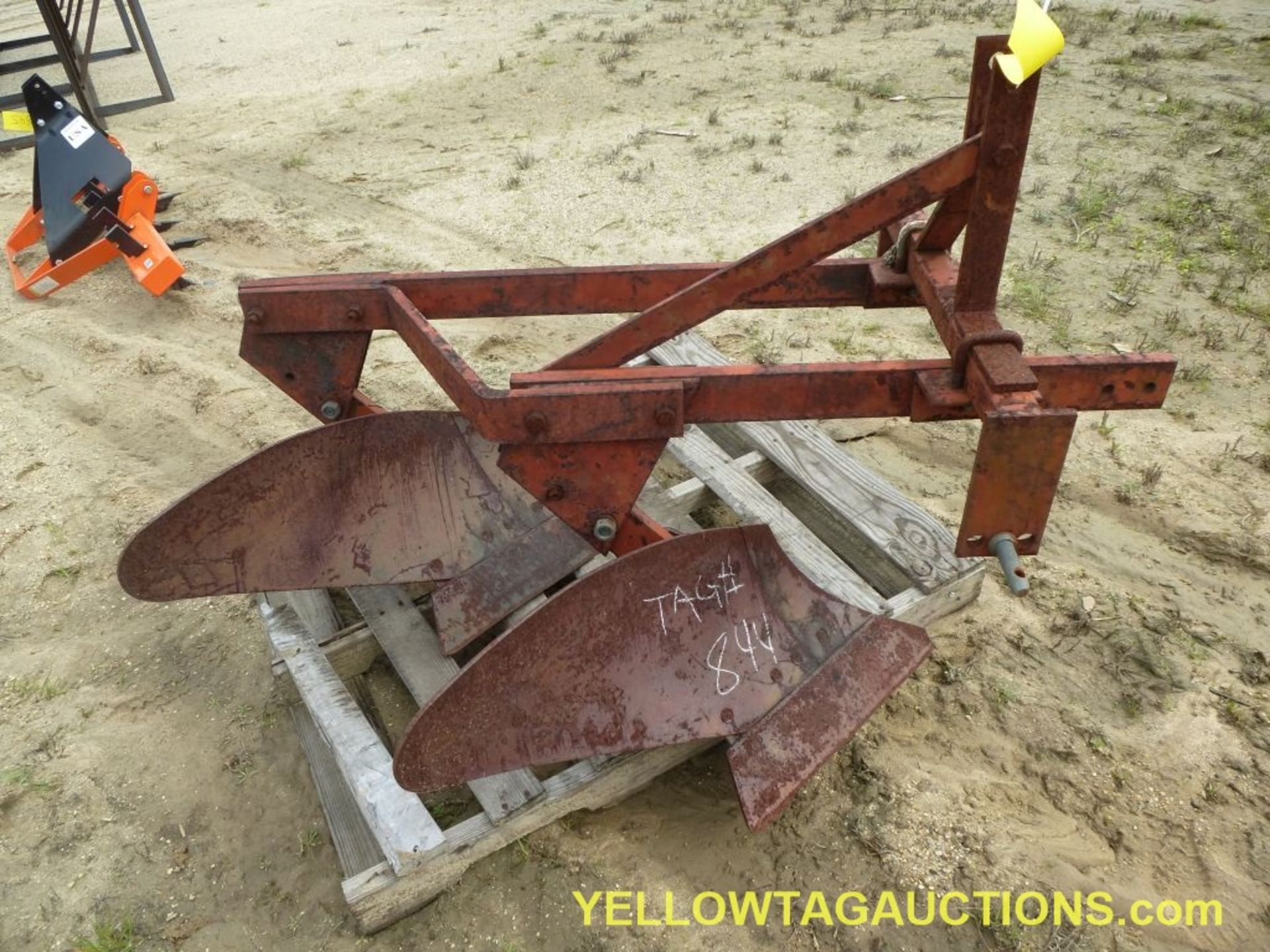 2-Blade Plow with 3-Point Hook Up|Tag: 844
