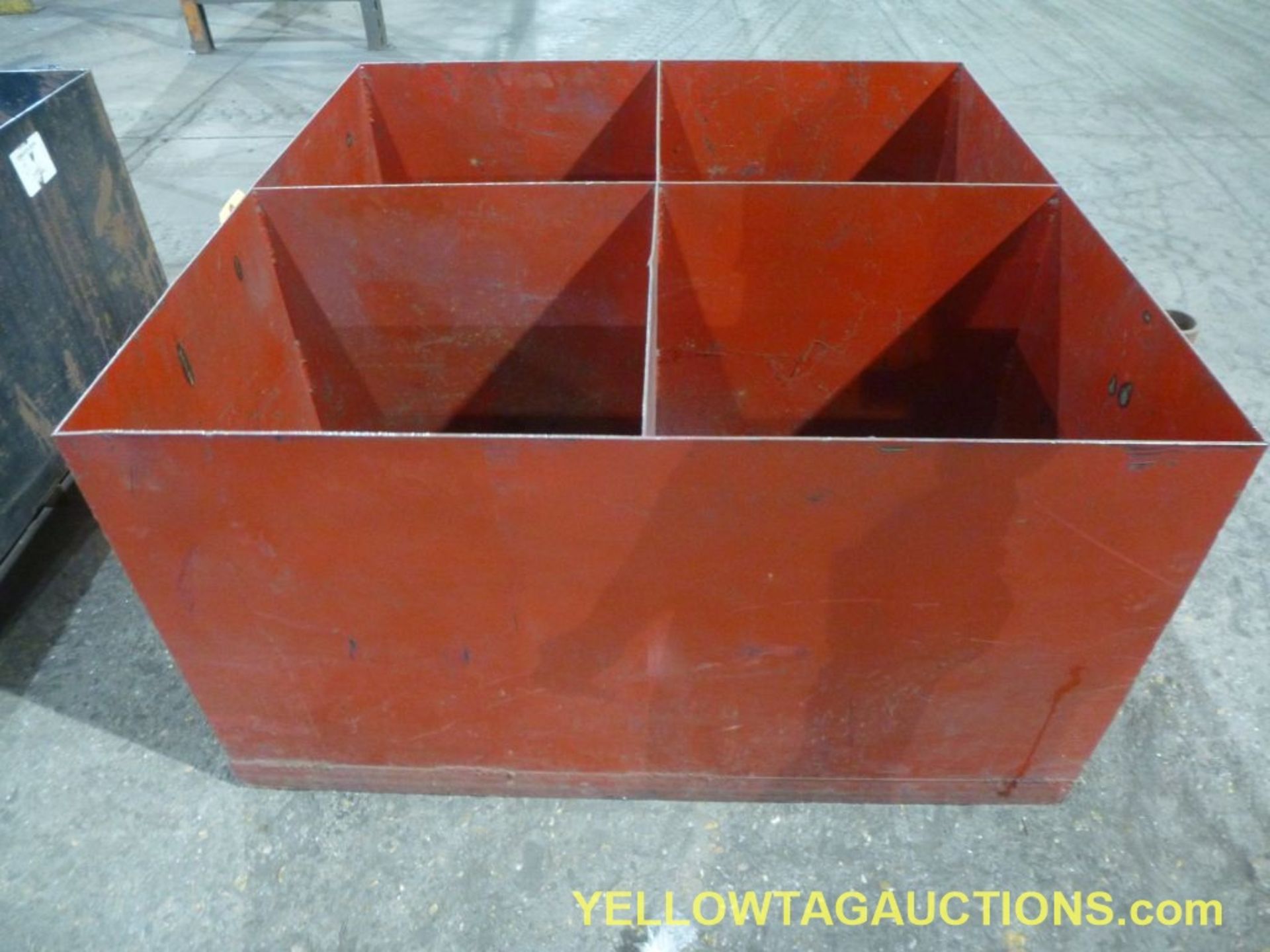 Lot of (1) 4-Section Parts Bin|Tag: 134 - Image 3 of 3