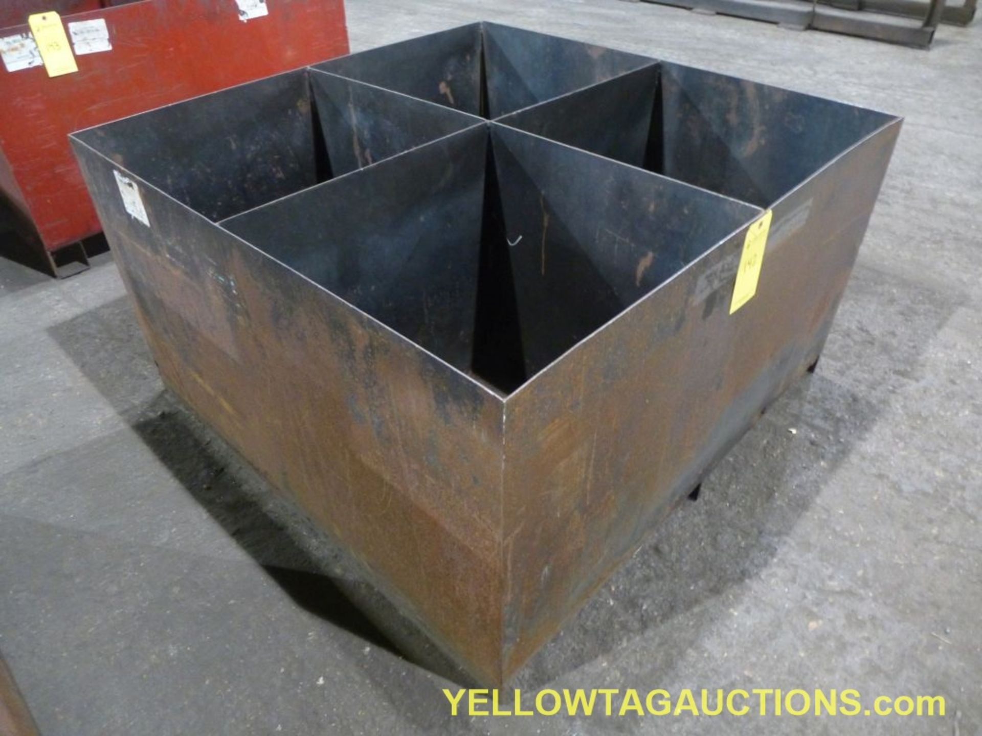 Lot of (1) 4-Section Parts Bin|Tag: 142 - Image 2 of 3