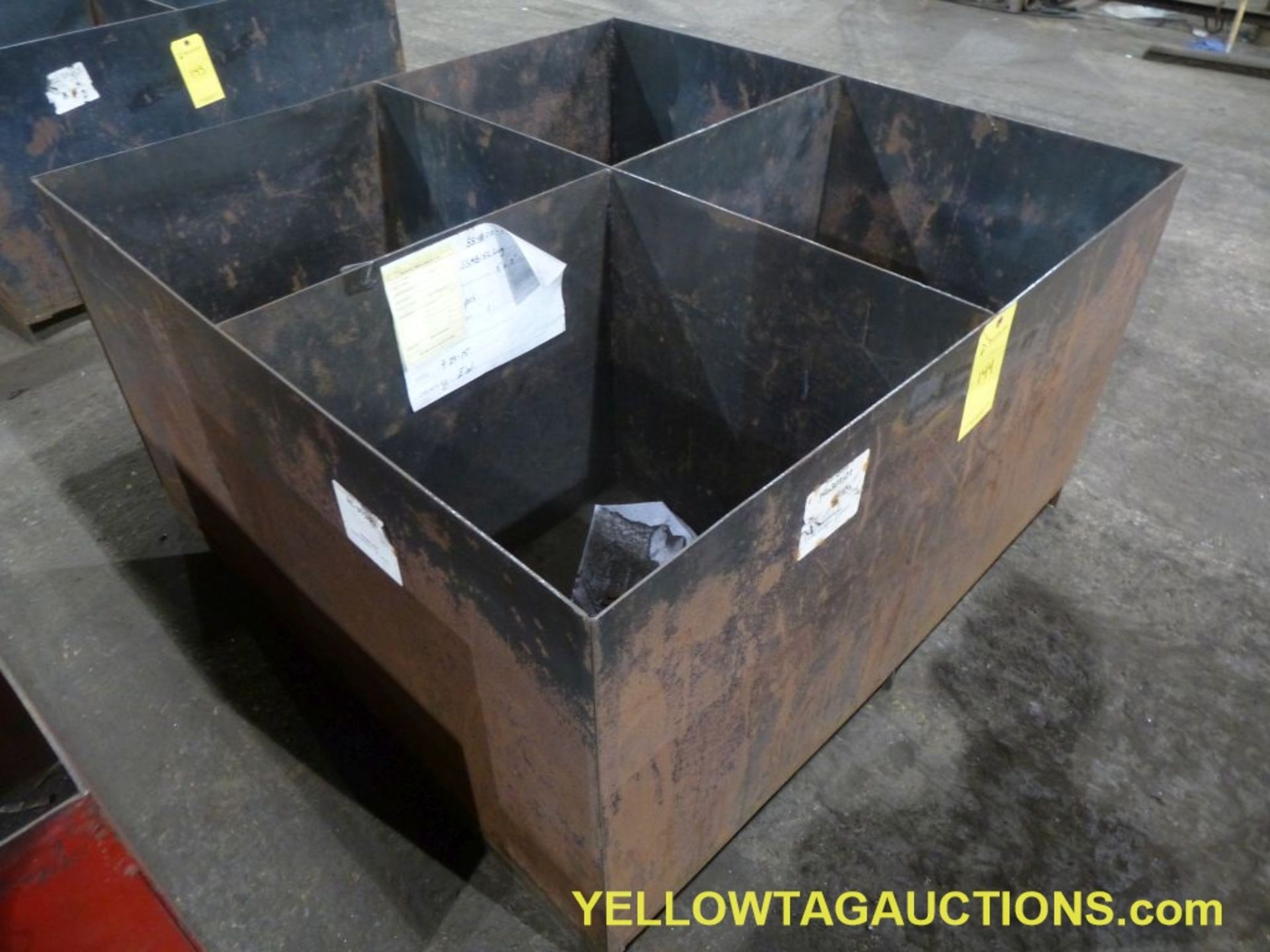 Lot of (1) 4-Section Parts Bin|Tag: 144 - Image 2 of 3