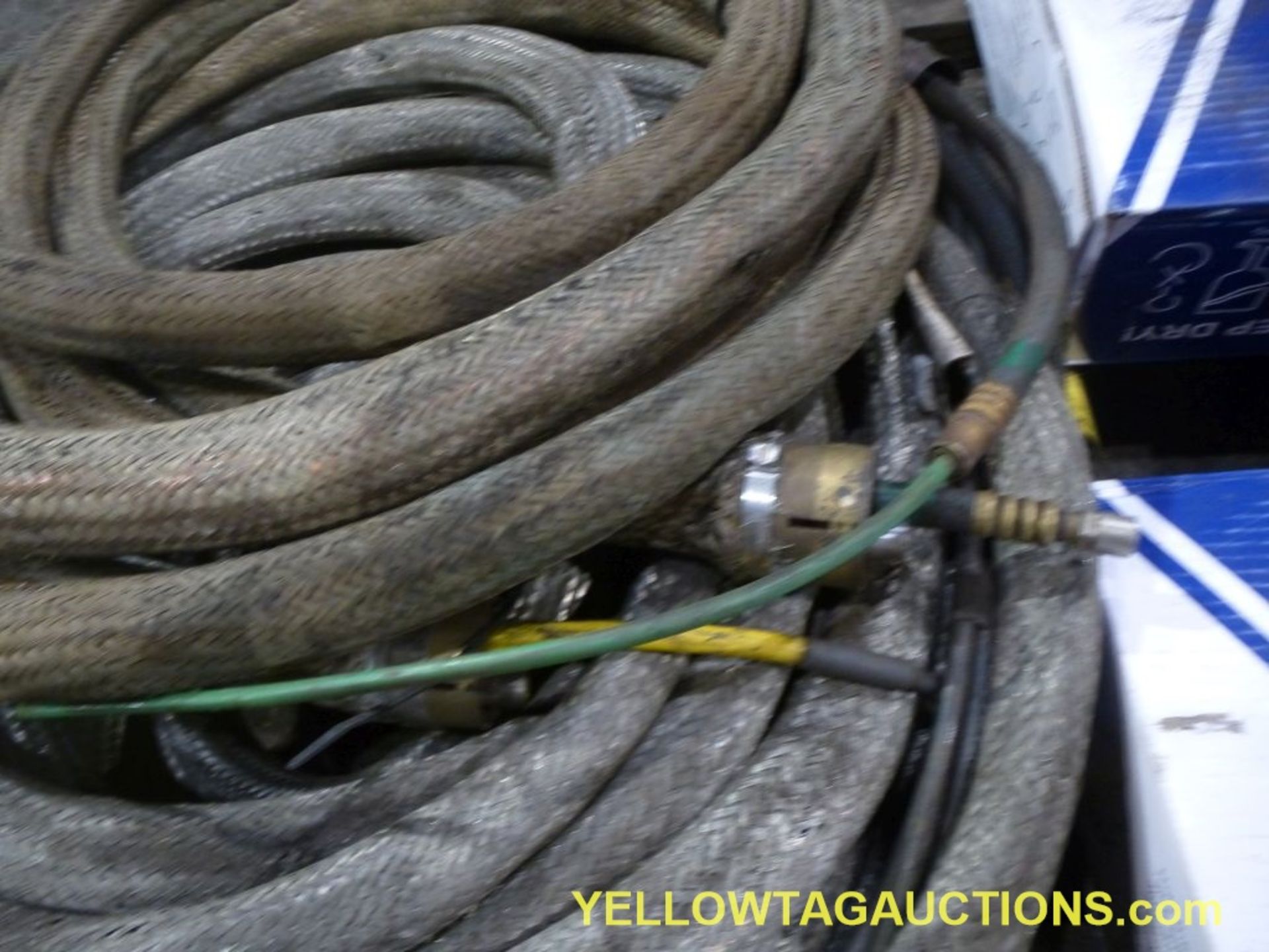 Lot of Assorted Wire and Hose|(2) Boxes of Solid Steel Wires, Gas Metal Arc Welding Wire, Size 0. - Image 6 of 6