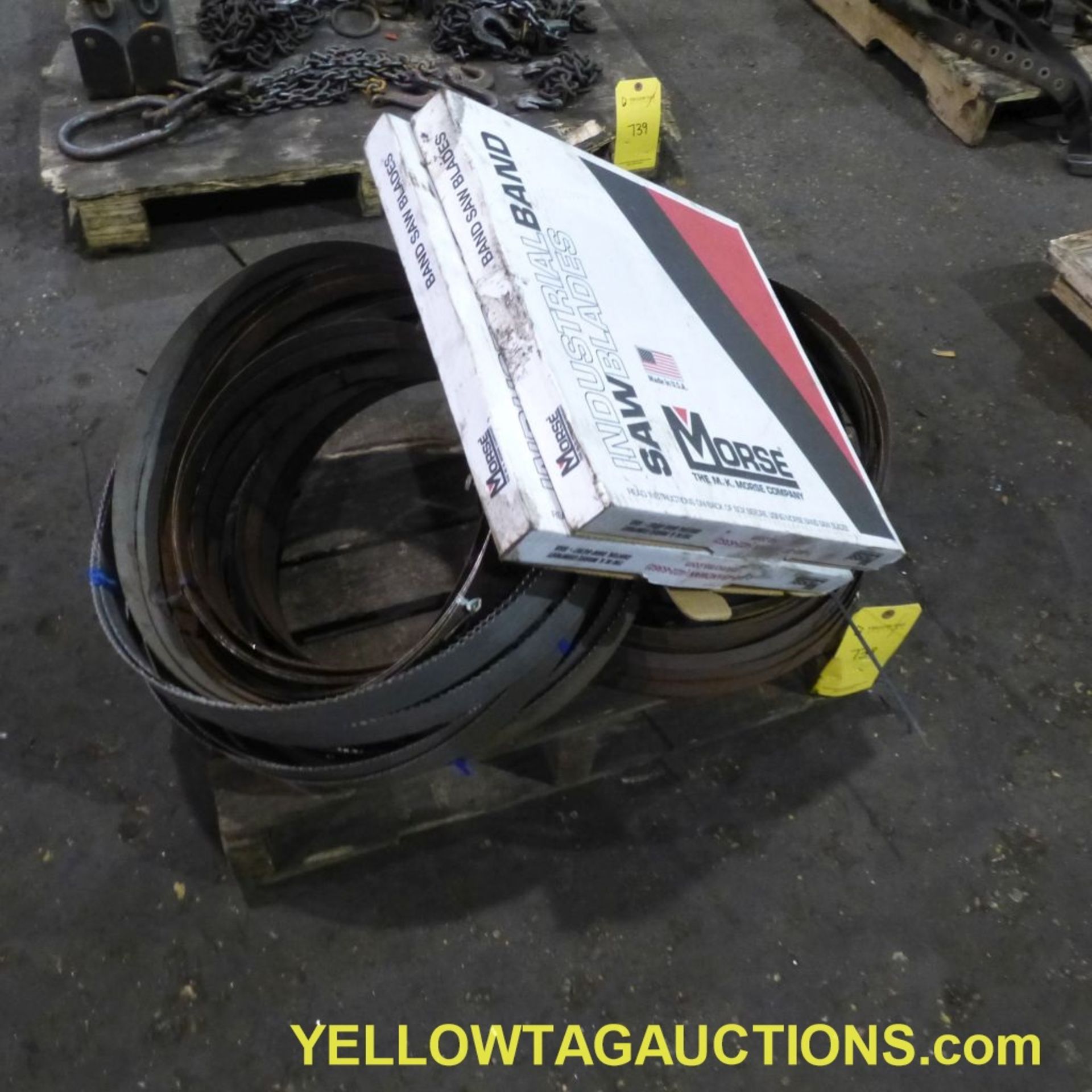 Lot of Assorted Bandsaw Blades|Tag: 738