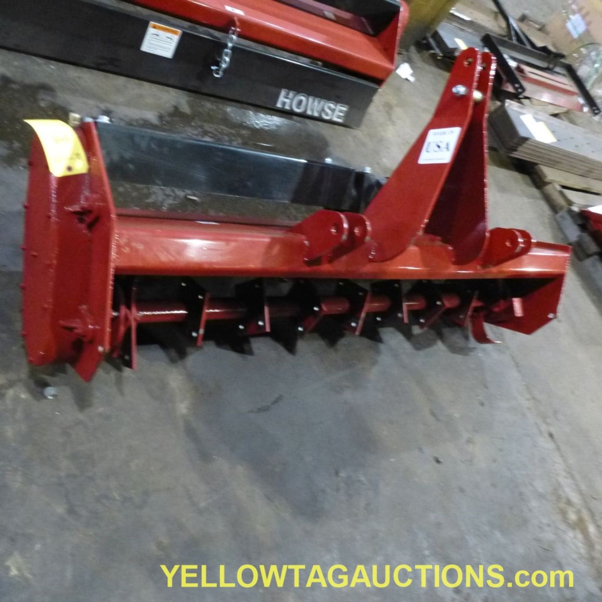 Howse Tiller without PTO Shaft and Tailgate|Model No. RTR70; Serial No. 1114160050; Missing Blade - Bild 2 aus 10